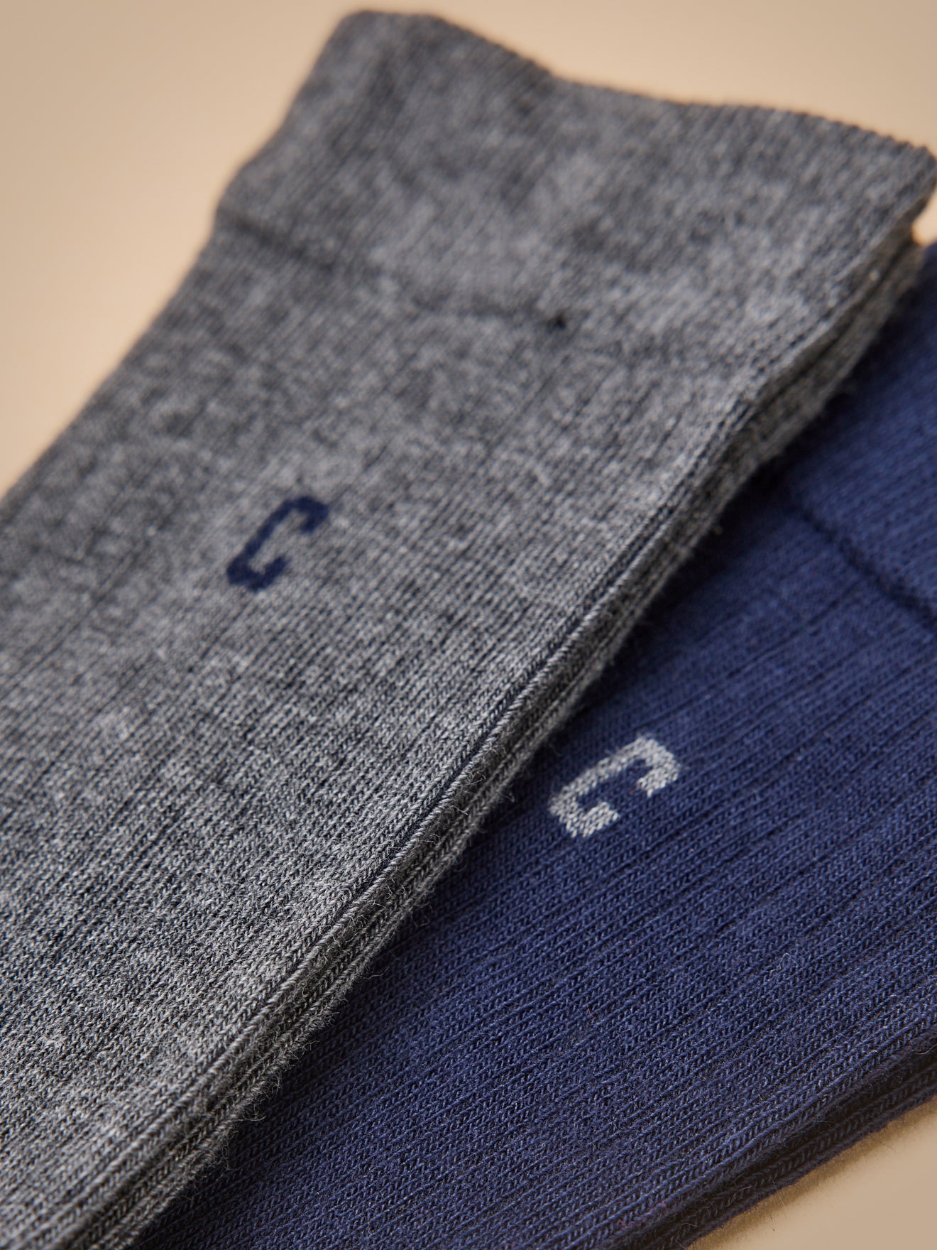 Herrensocken: 2er Set - Cyrillus X les 3 Tricoteurs