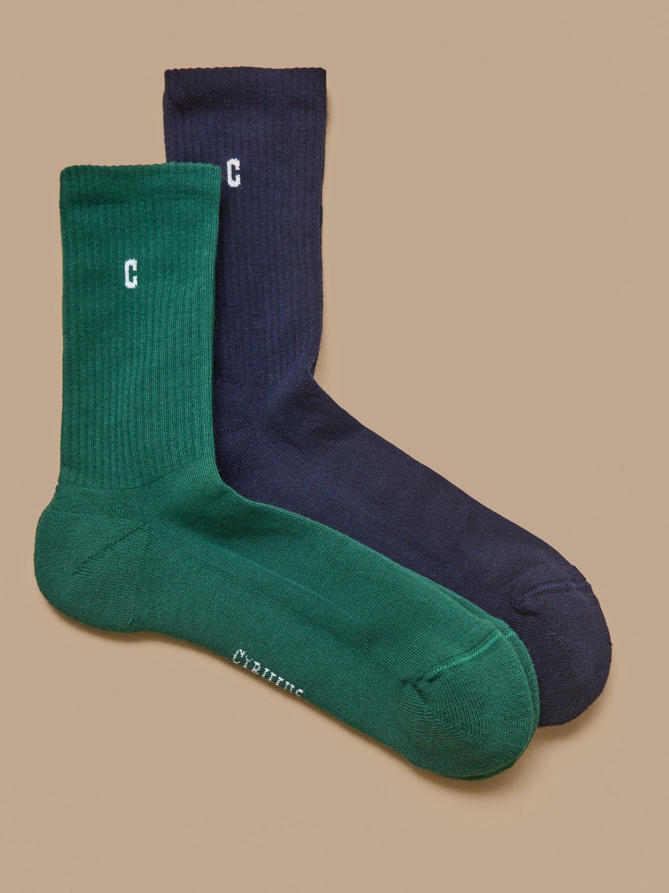 Herrensocken: 2er Set - Cyrillus X les 3 Tricoteurs