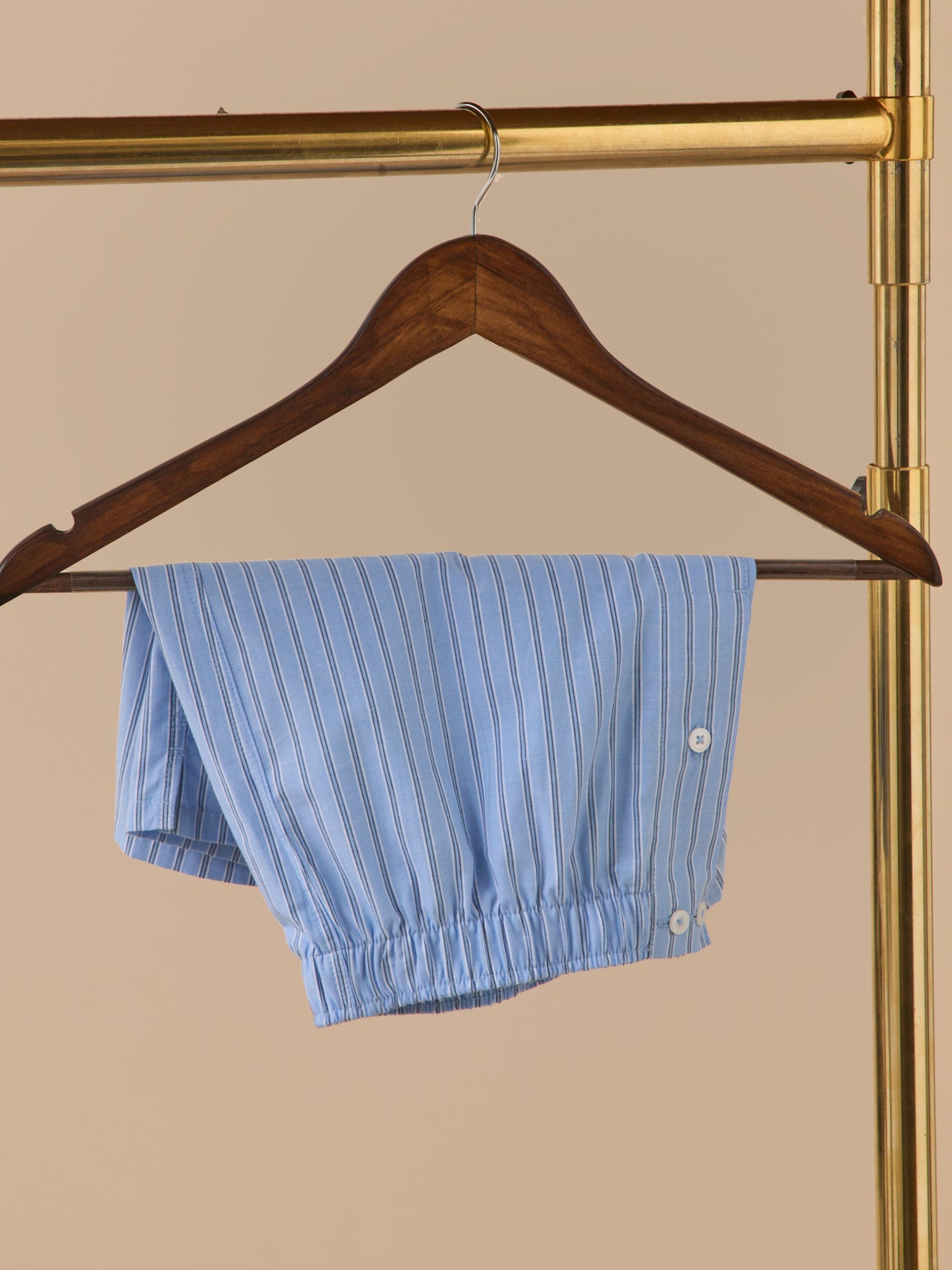 Gestreifte Herren-Boxershorts aus Baumwolle