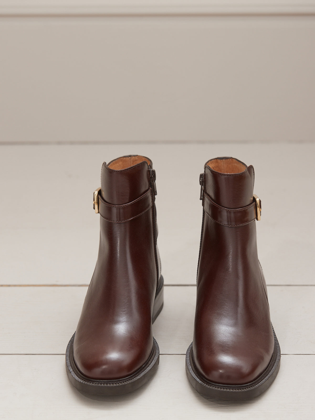 Damen-Stiefel aus Leder