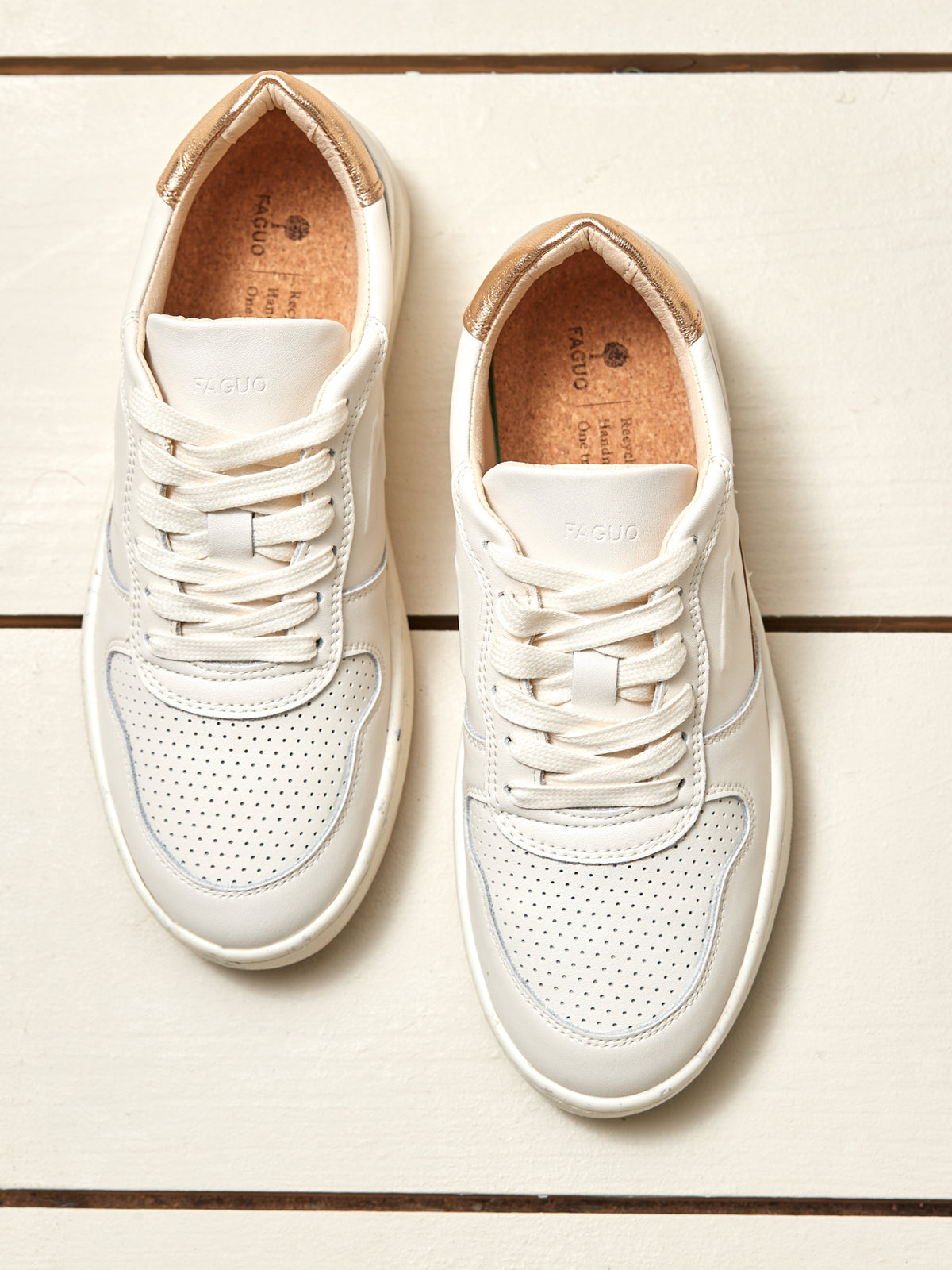 Alder Damen-Sneakers aus Leder - Faguo-Kollektion