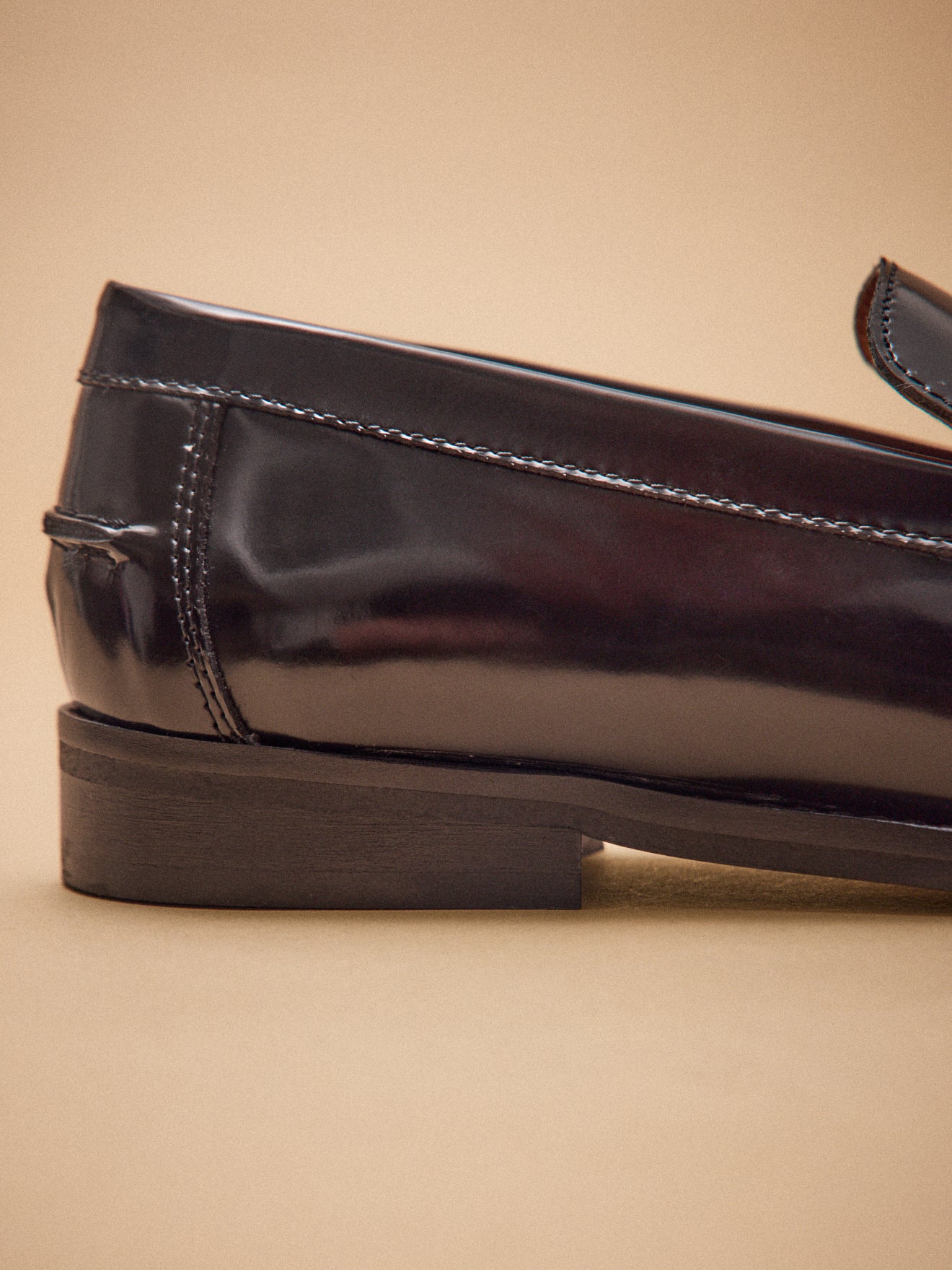 Damen-Loafer mit Fransen und Leder-Quasten