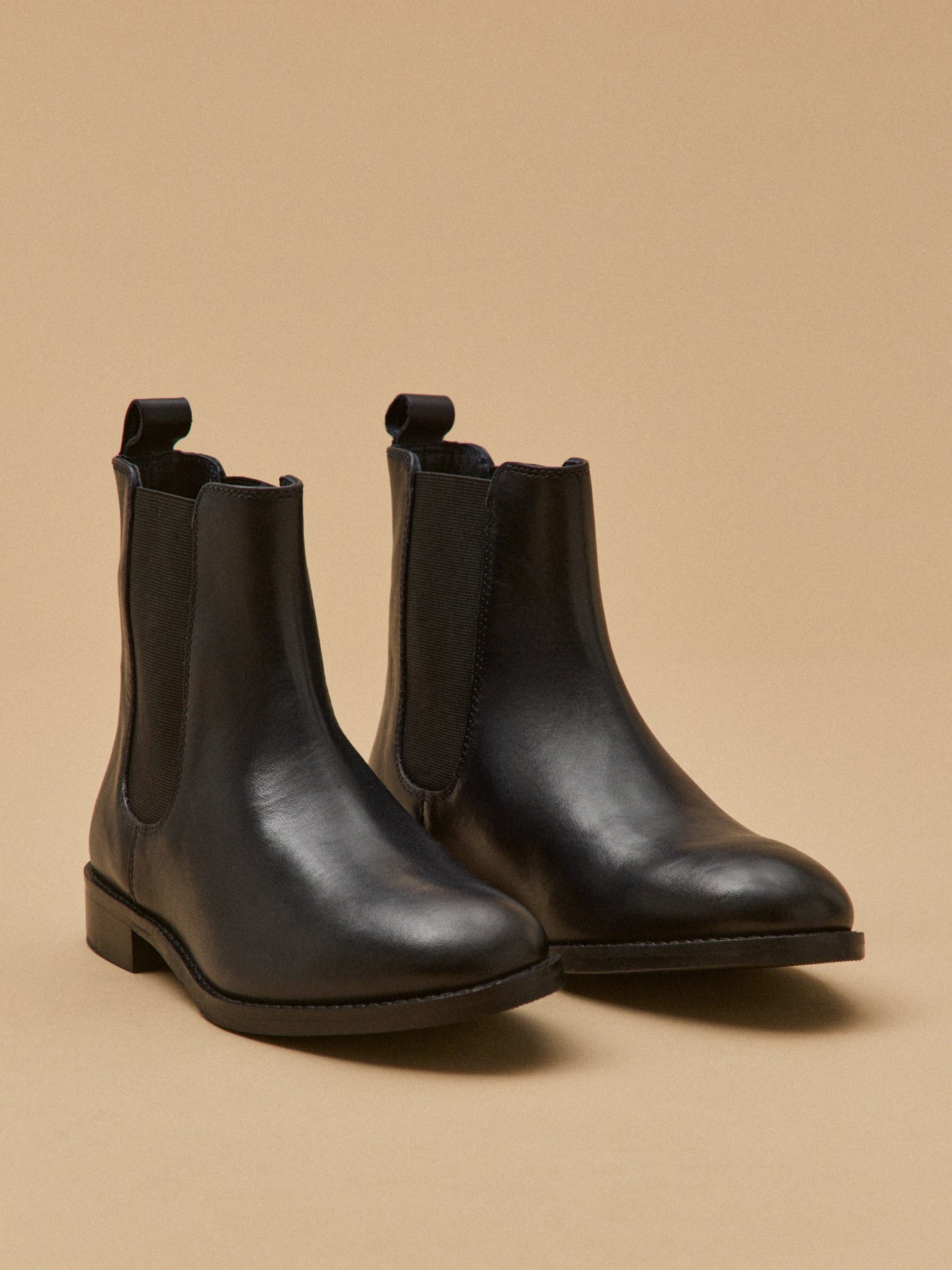 Damen-Chelsea-Boots aus Leder