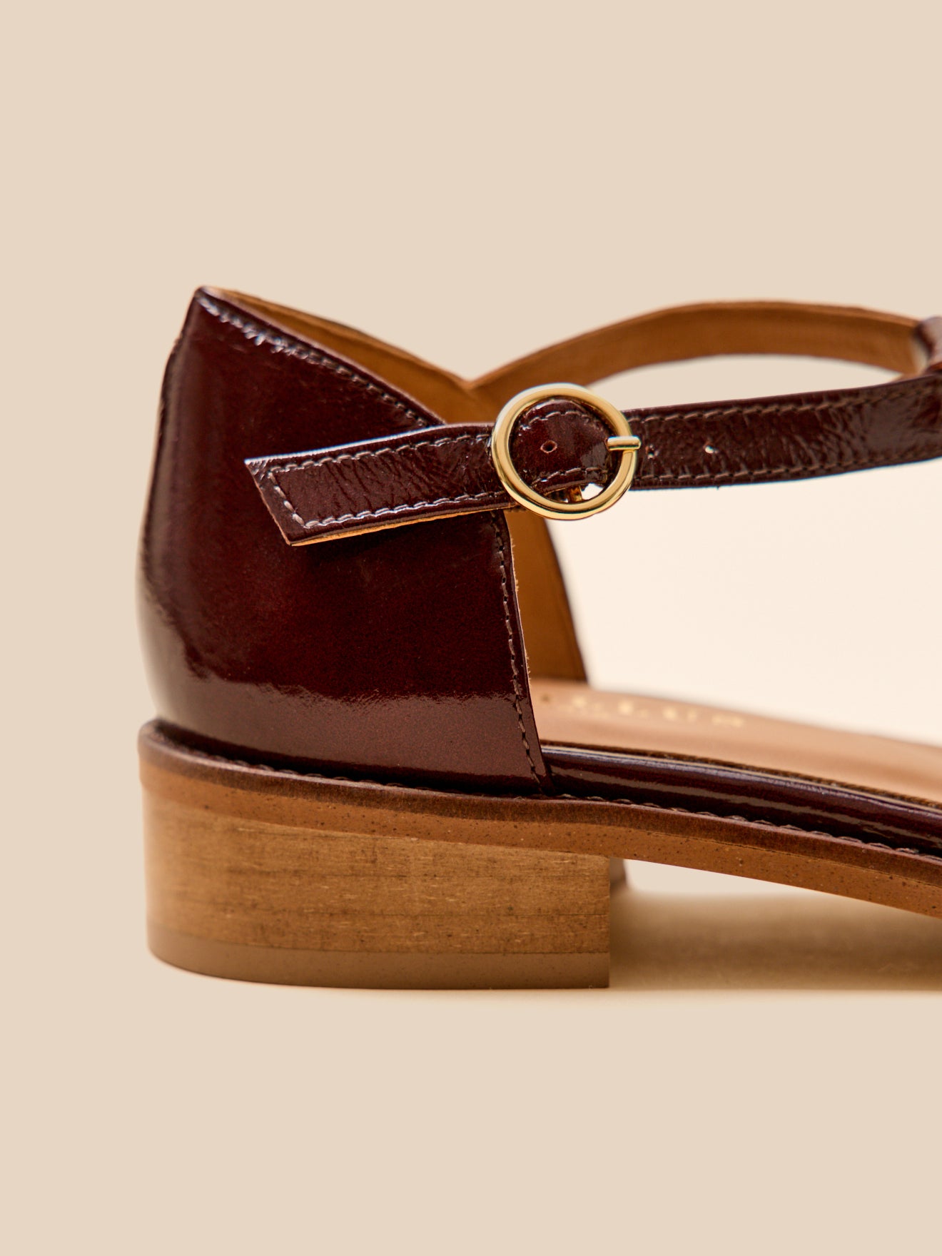 Damen-Fischersandalen mit Absatz