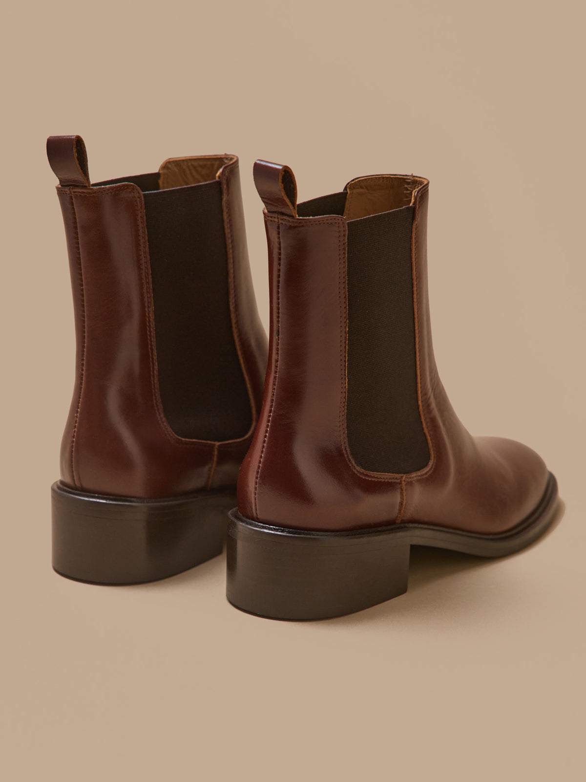 Damen-Chelsea-Boots aus Leder