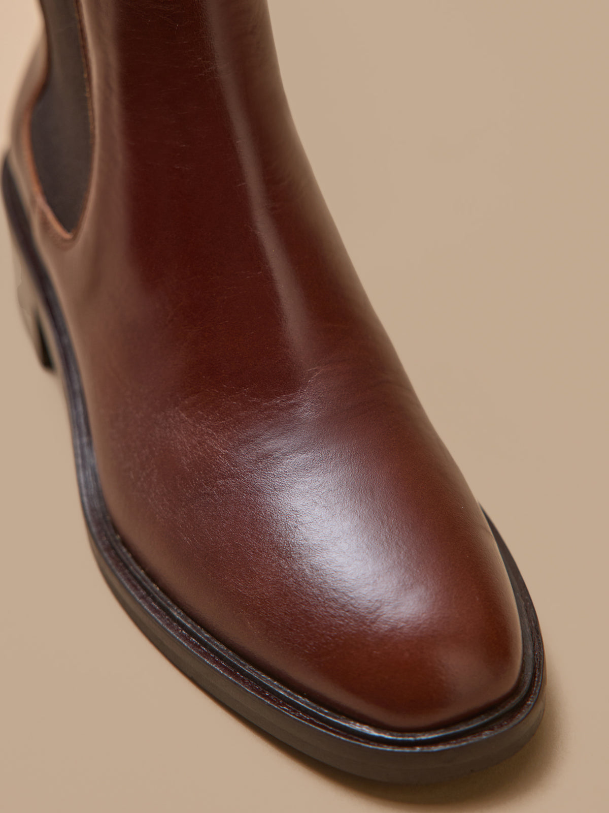 Damen-Chelsea-Boots aus Leder
