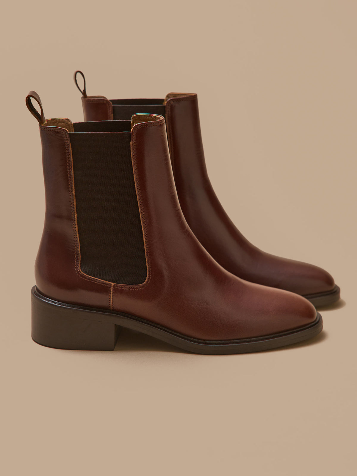 Damen-Chelsea-Boots aus Leder