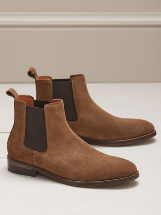 Herren-Chelsea-Boots aus Leder