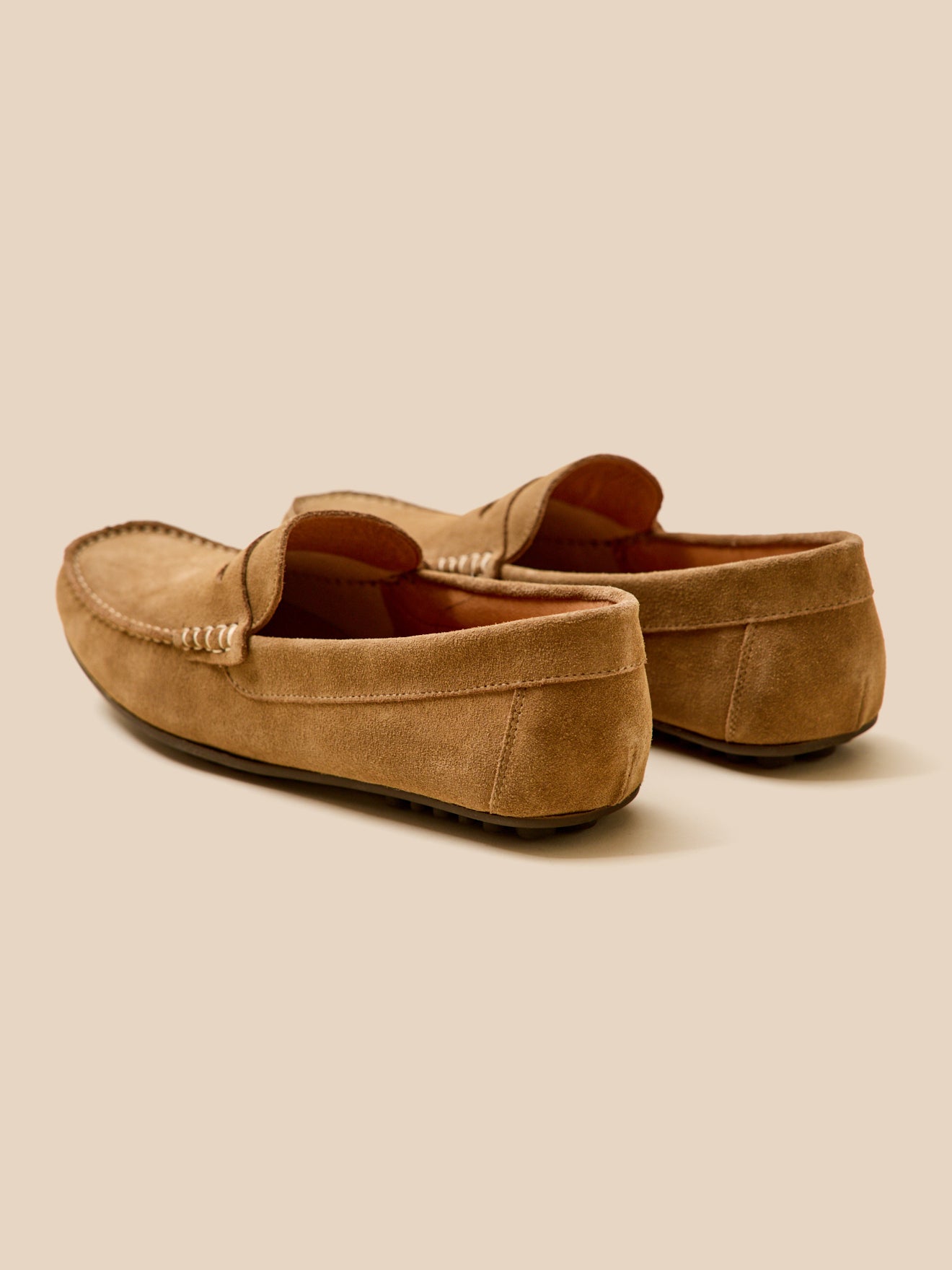 Herren-Mocassins aus Leder