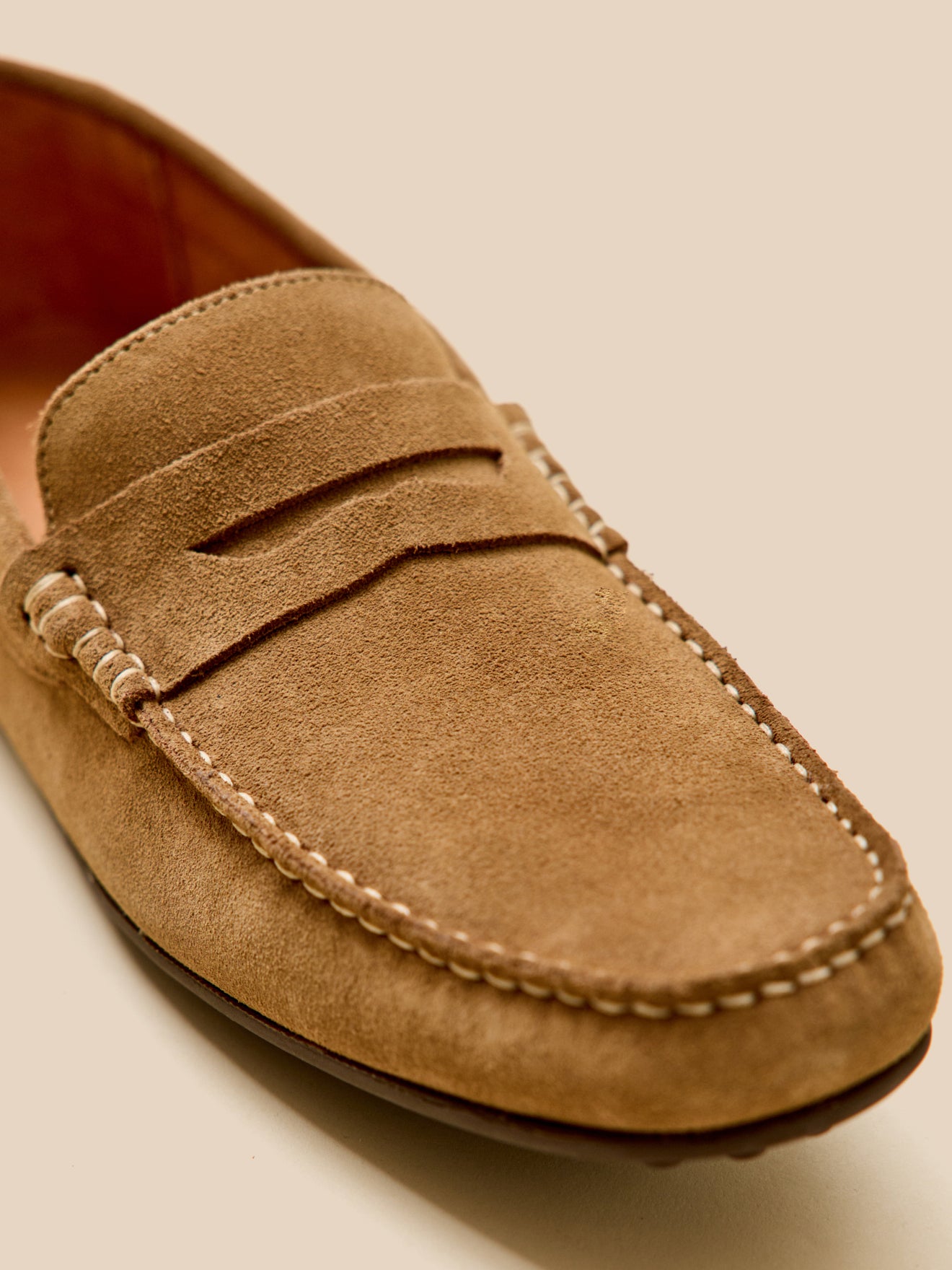 Herren-Mocassins aus Leder