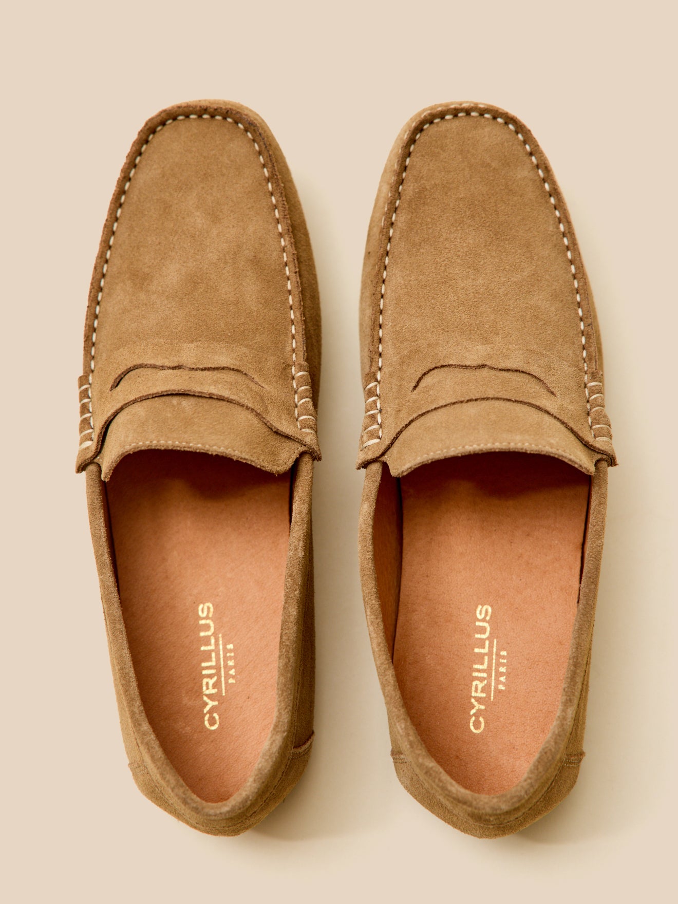 Herren-Mocassins aus Leder