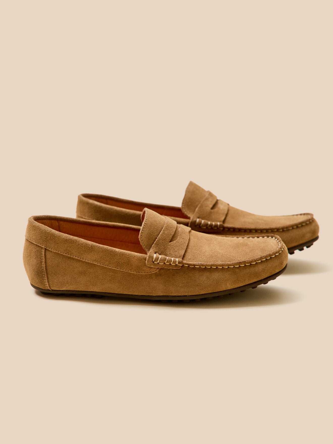 Herren-Mocassins aus Leder