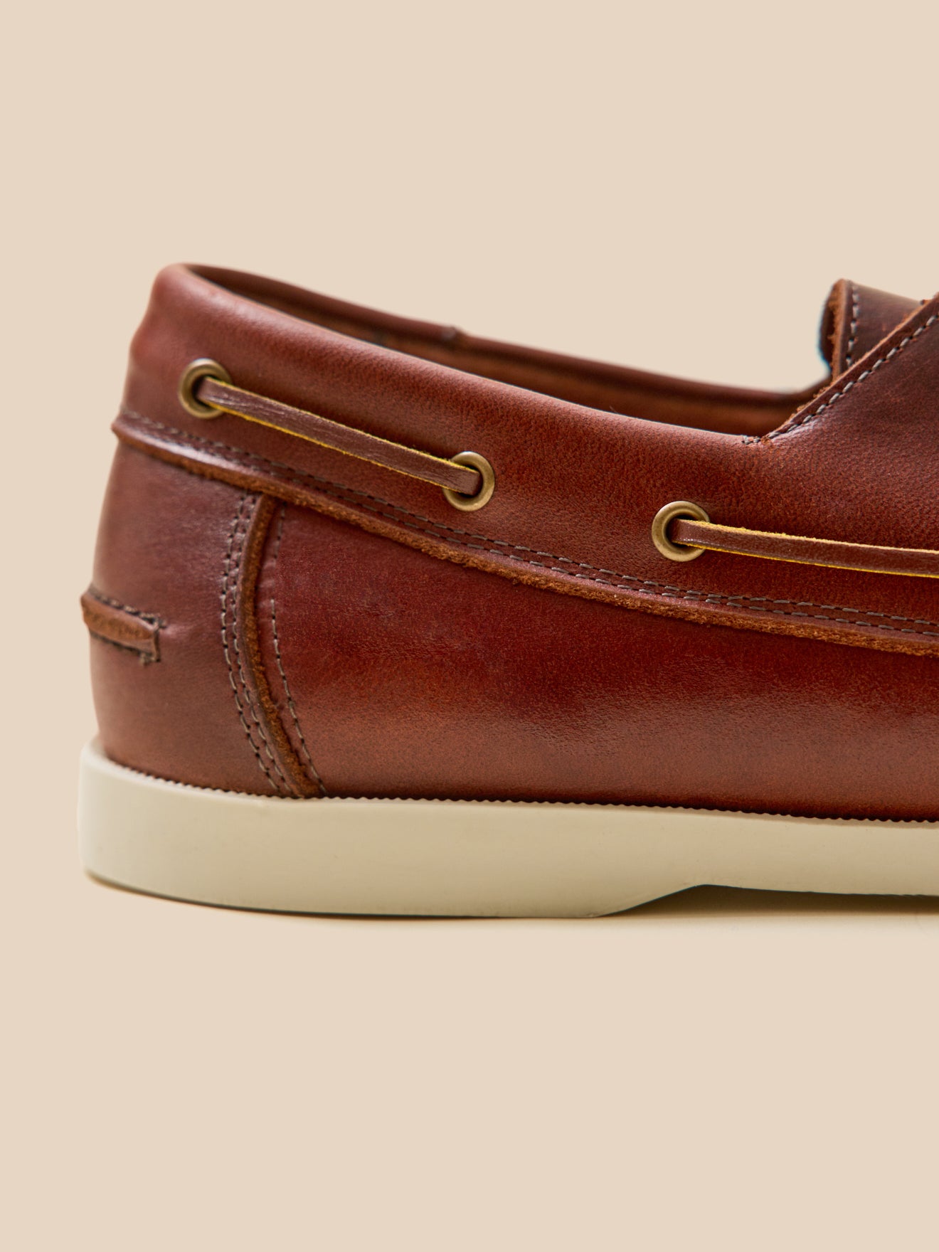 Herren-Bootschuhe aus Leder