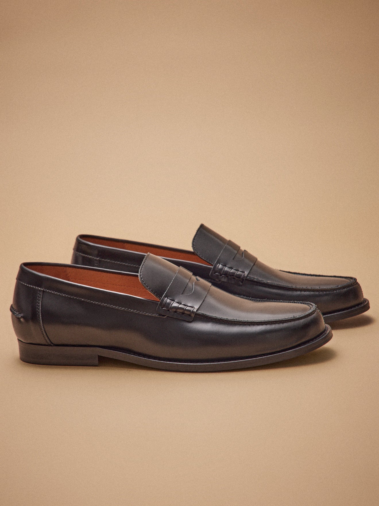 Herrenslipper aus Leder