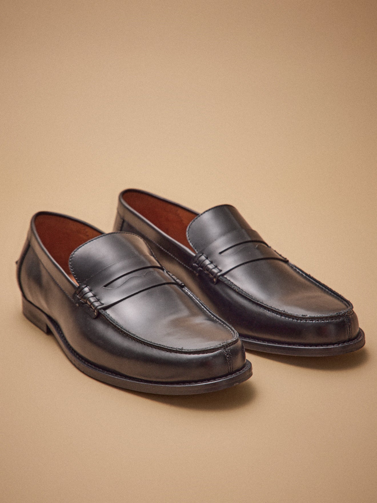 Herrenslipper aus Leder