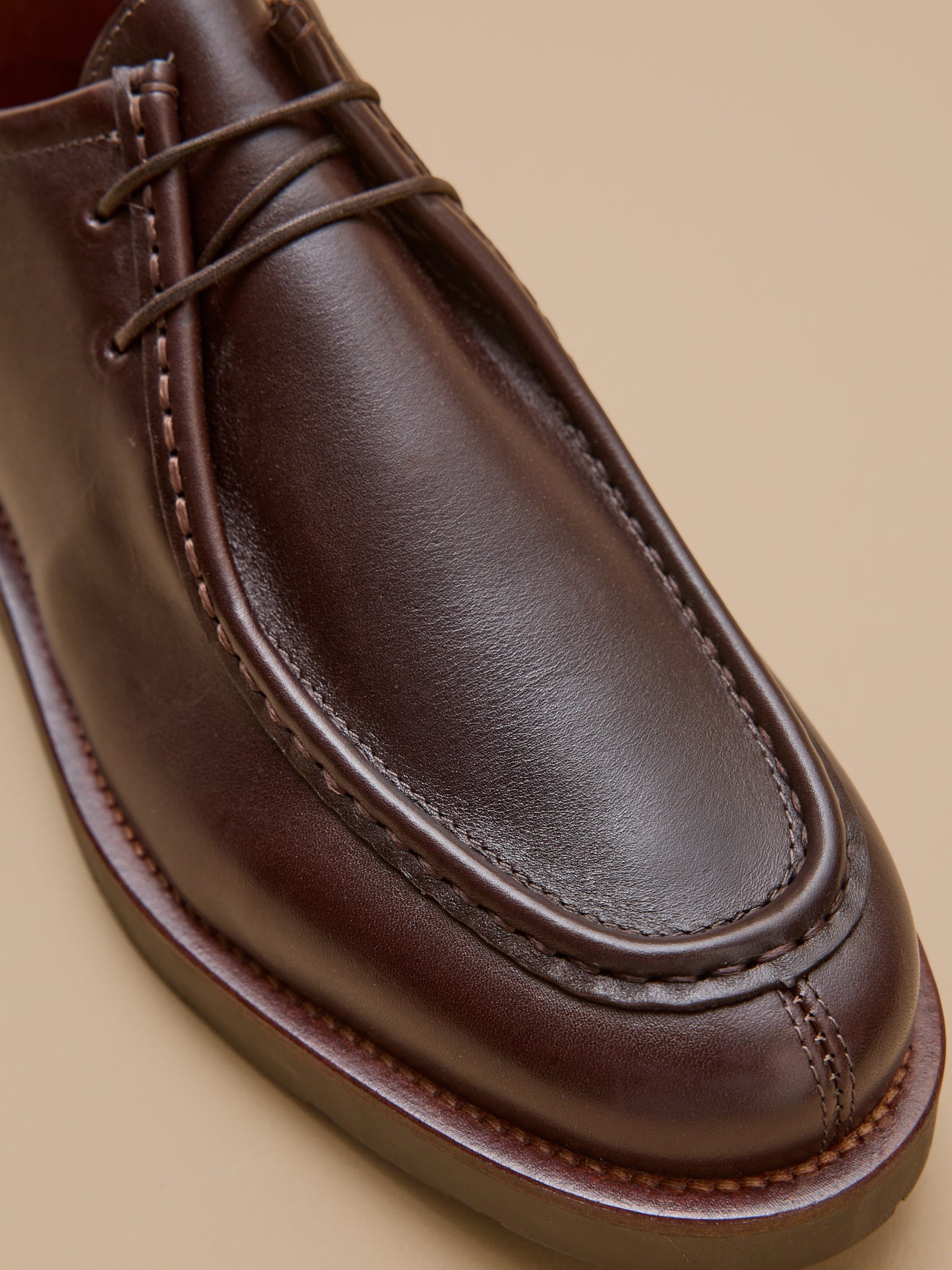 Herren-Derbies aus Leder mit Schnürsenkel