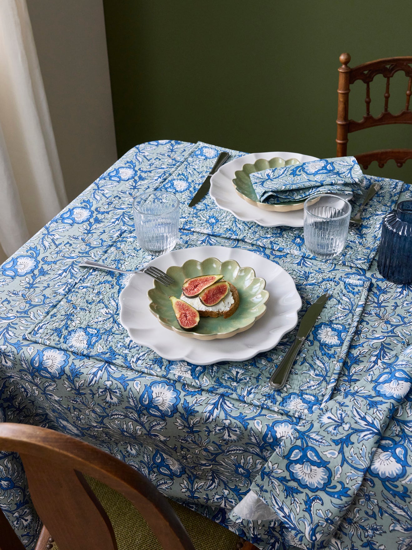 Geblümte Tischsets im 2er-Set - Belém-Print