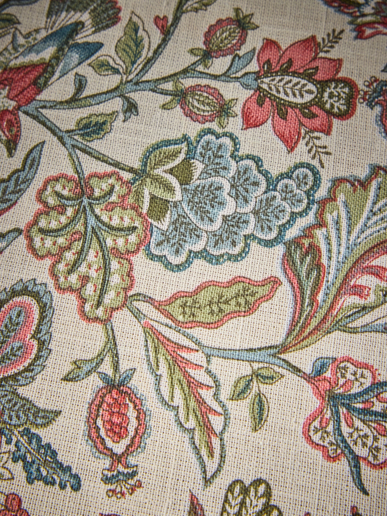 Tischdecke « Augustine » aus Baumwolle mit Leinwandbindung