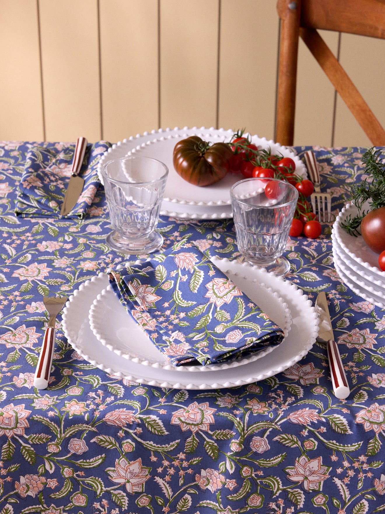 Tischsets mit Bella-Print im 4er-Set