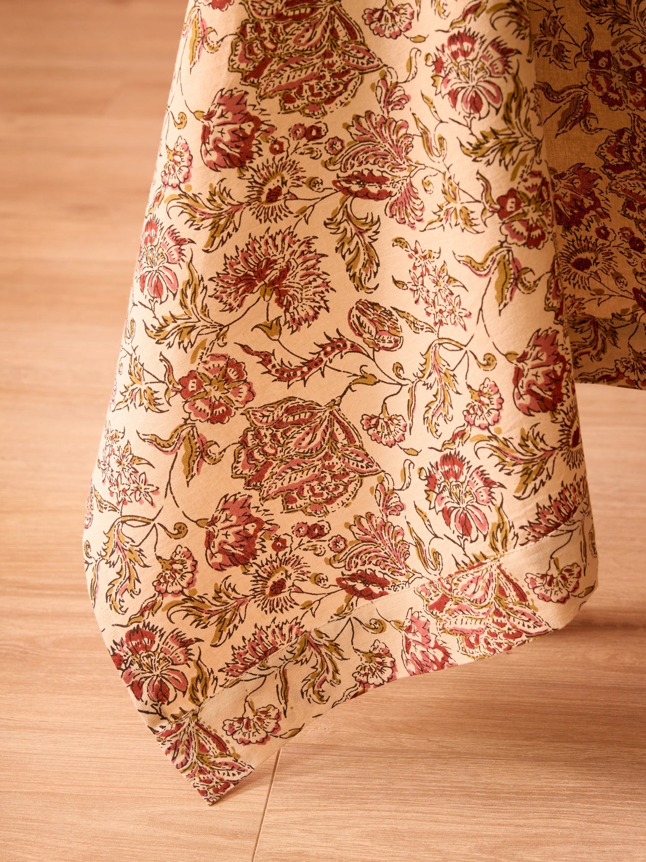 Tischdecke aus Baumwolle mit Penjab-Print
