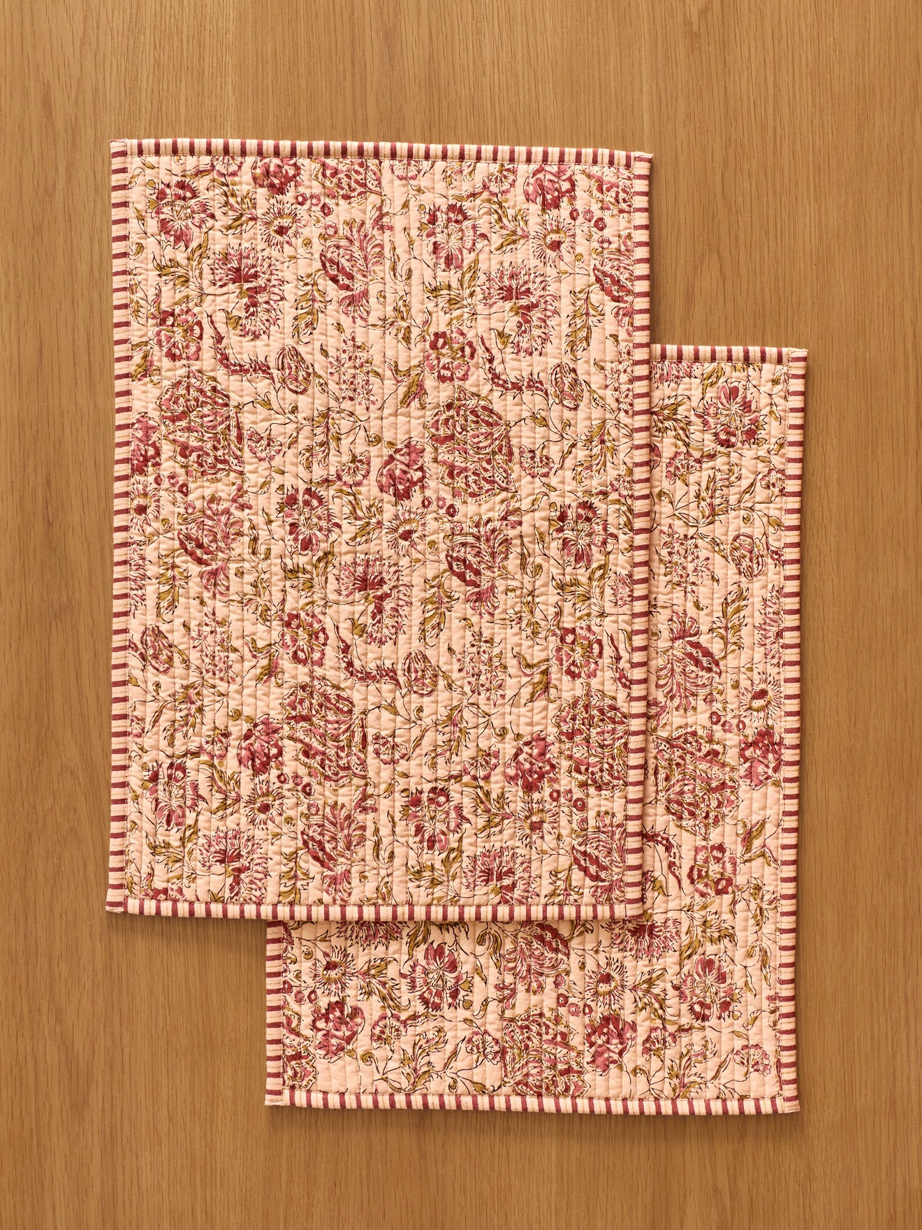 Tischsets mit Punjab-Muster, 2er-Set