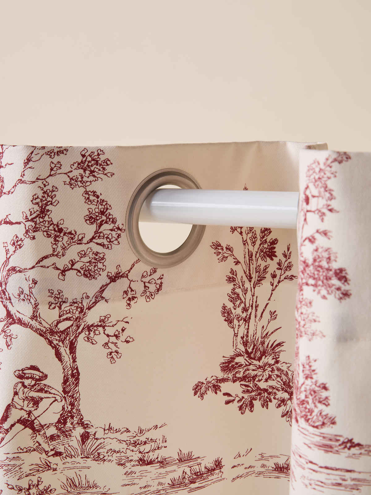 Vorhang mit Ösen - Toile de Jouy-Esprit