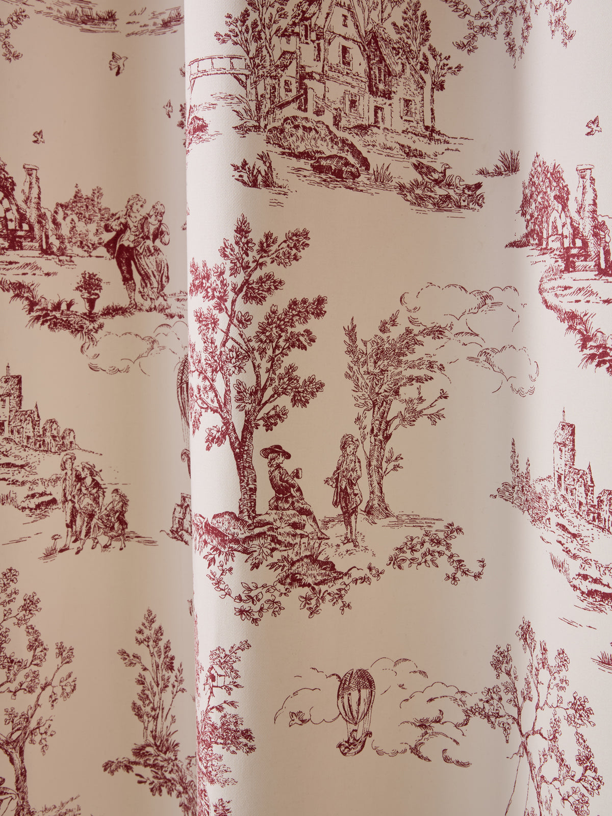 Vorhang mit Ösen - Toile de Jouy-Esprit