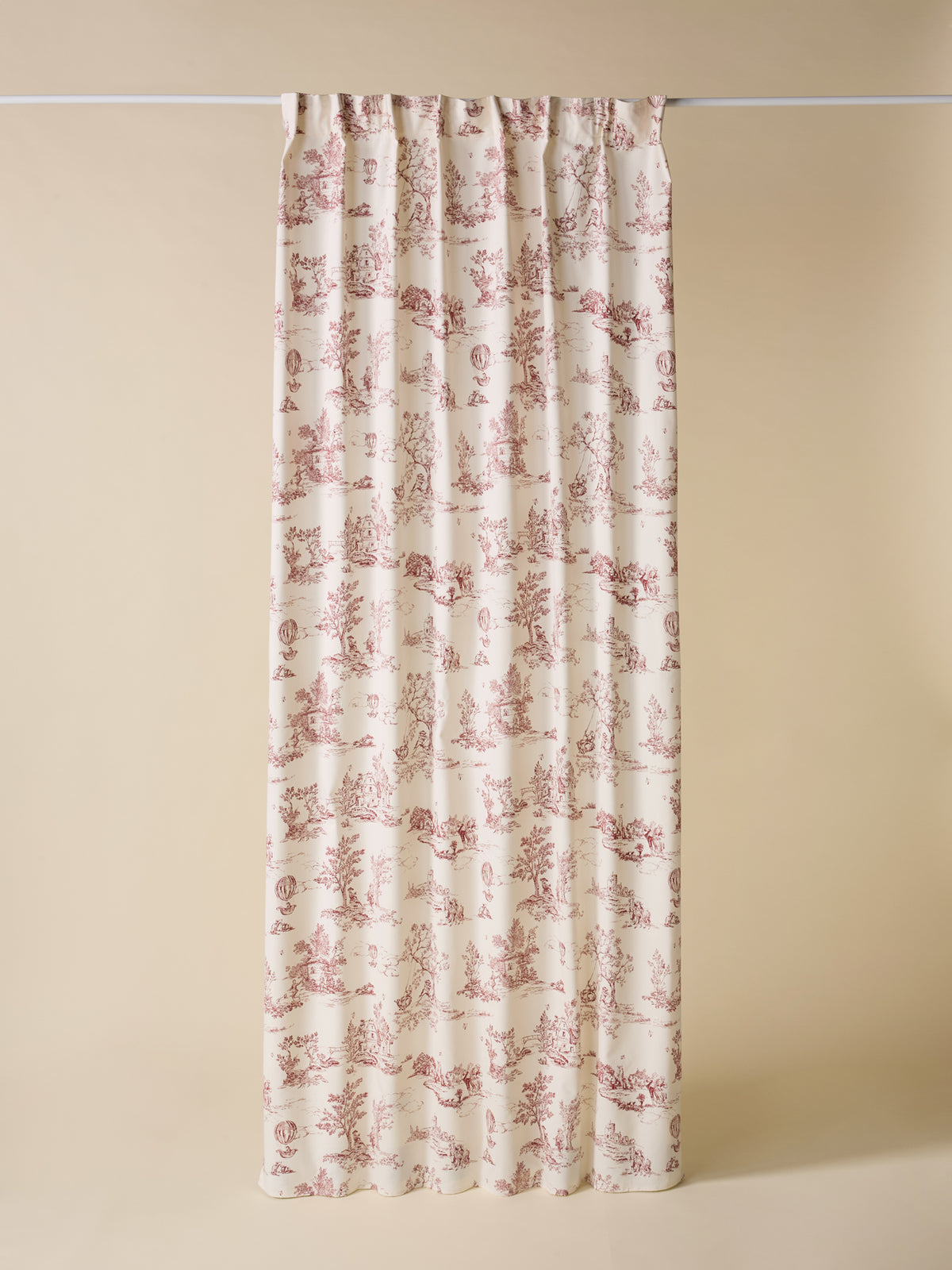Vorhang mit Raffband - Toile de Jouy-Esprit