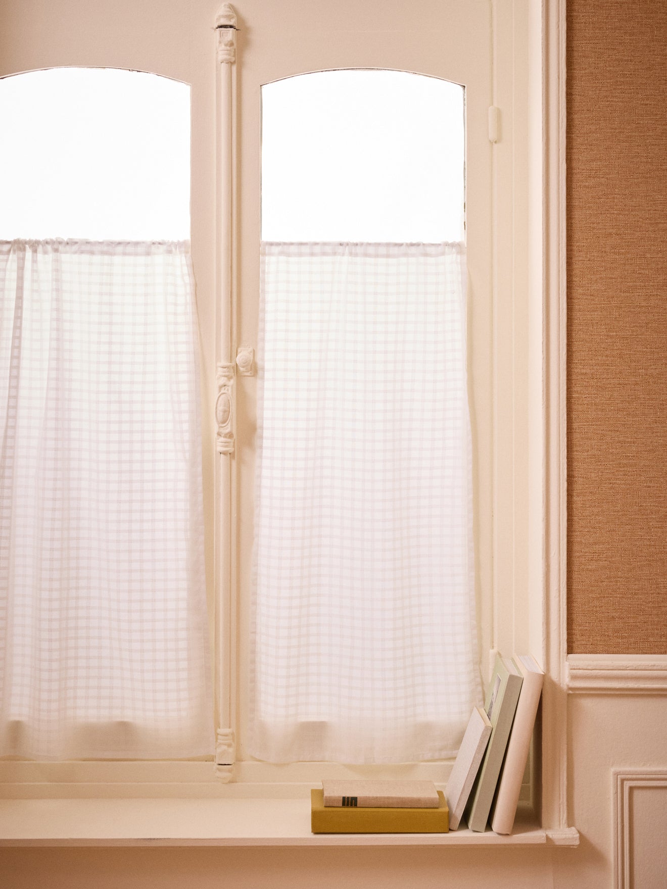 Plumetis-Ton-in-Ton-Scheibengardine