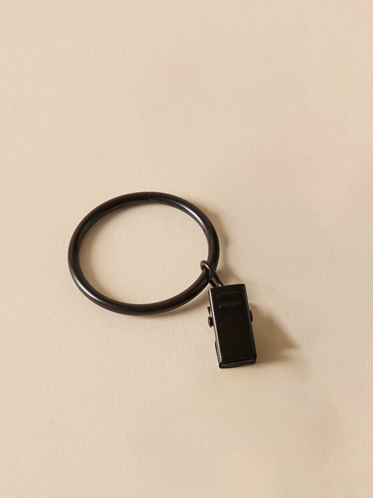 Vorhang-Ringe ø 3 cm mit Klammern, 8-tlg.