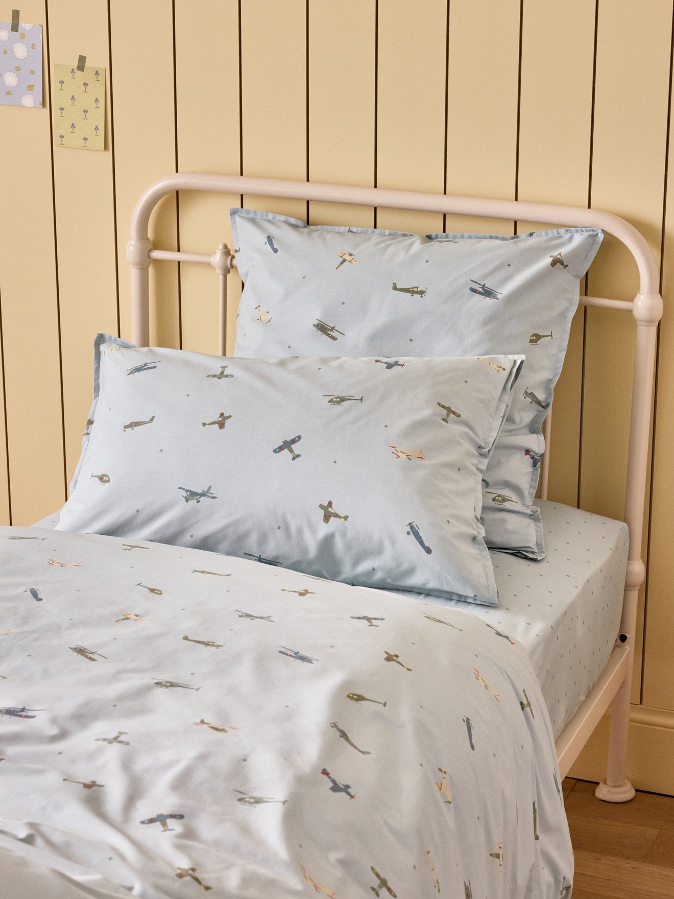 Kopfkissenbezug aus Baumwolle « Pilot »