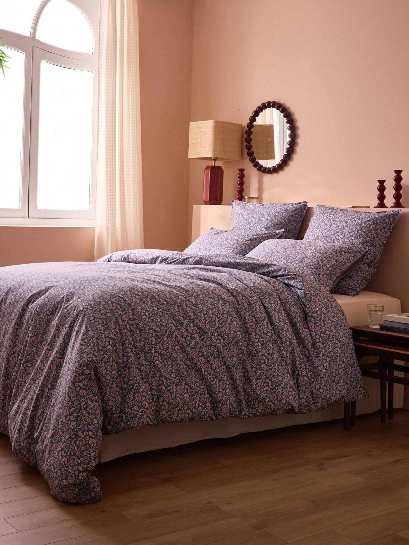 Kissenbezug aus Baumwollperkal "Abélie"