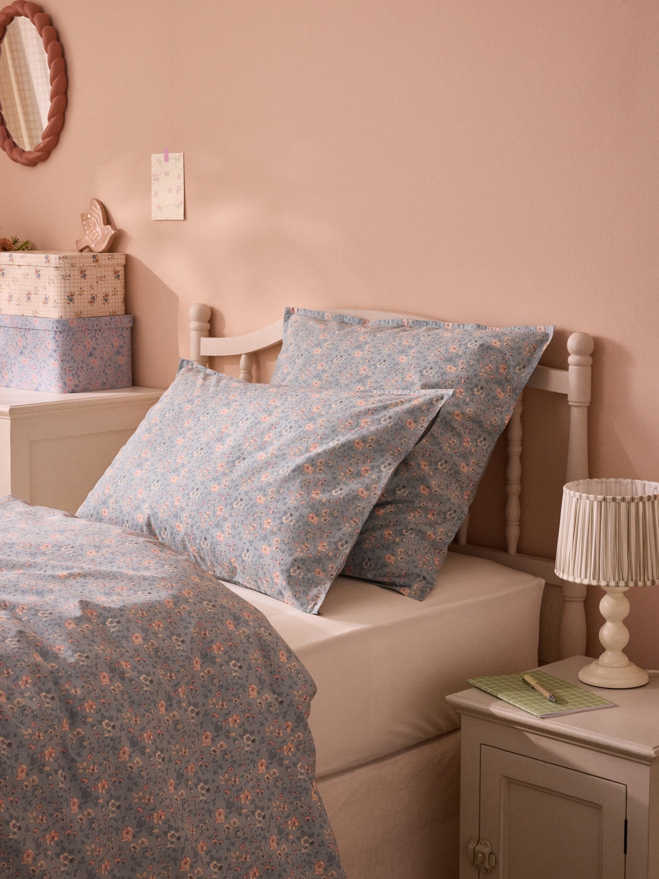 Kissenbezug aus Baumwollperkal „Alma“