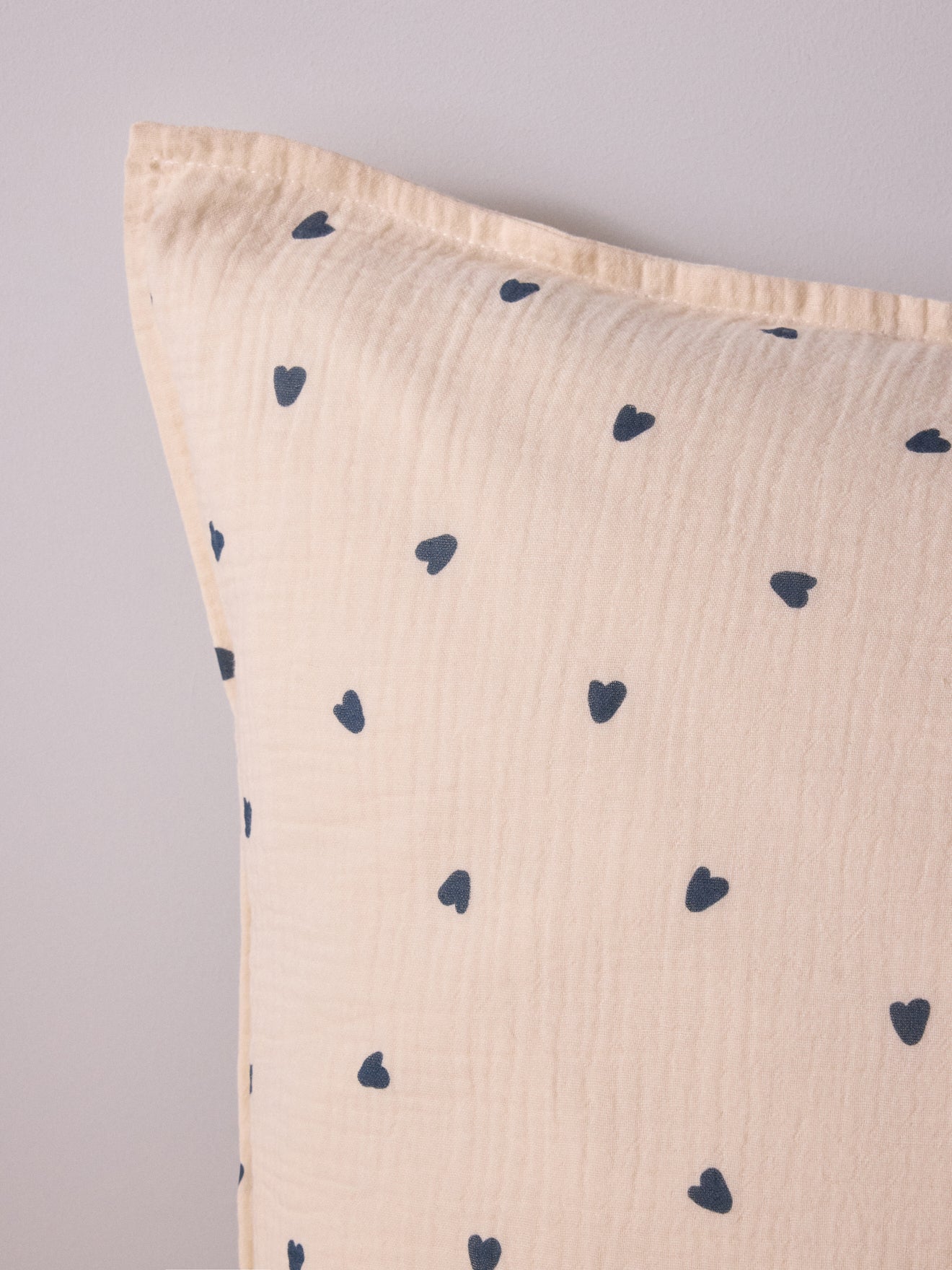 Kopfkissenbezug aus Baumwoll-Gaze « Maude »