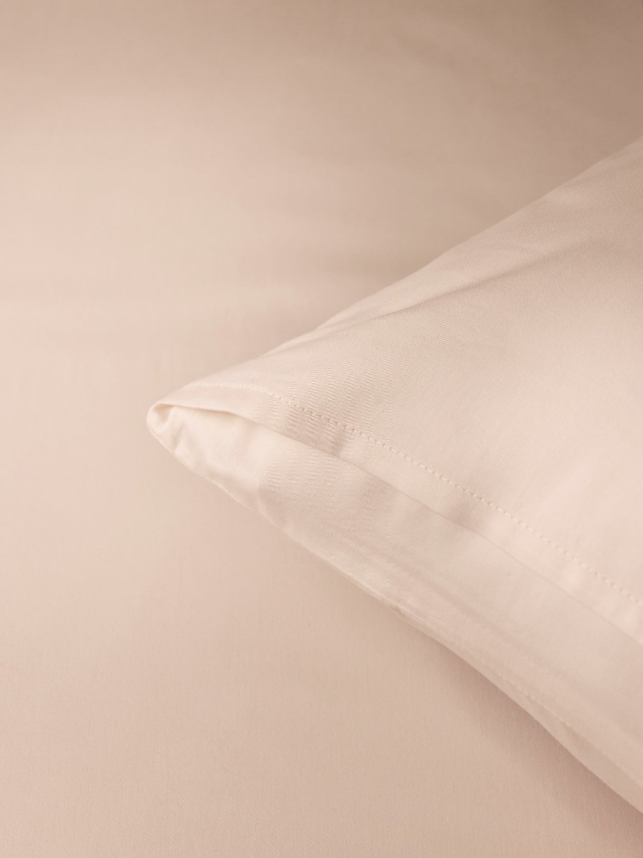 Kopfkissenbezug aus Baumwoll-Satin „Léonore“