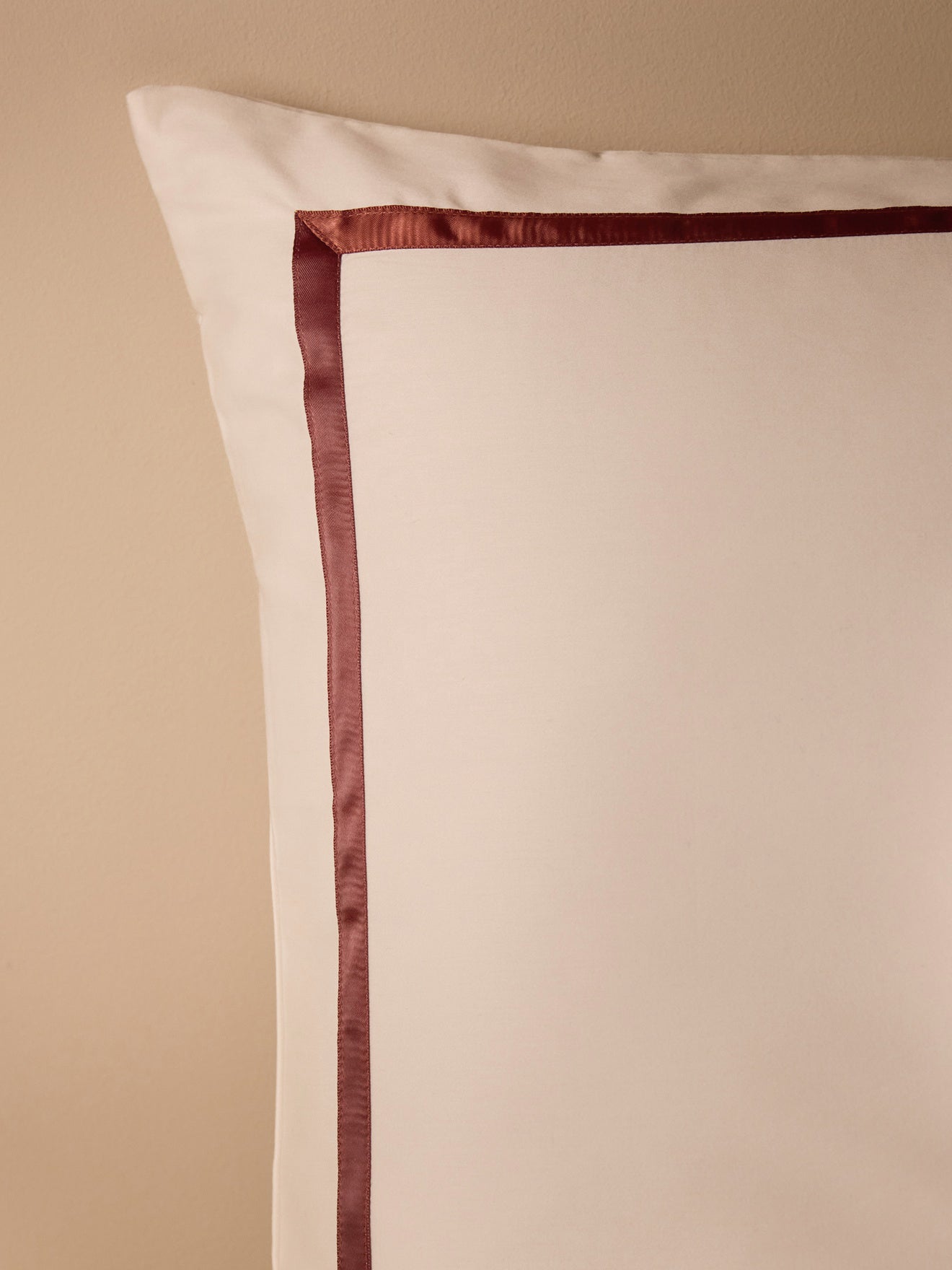 Kopfkissenbezug aus Baumwoll-Satin „Léonore“