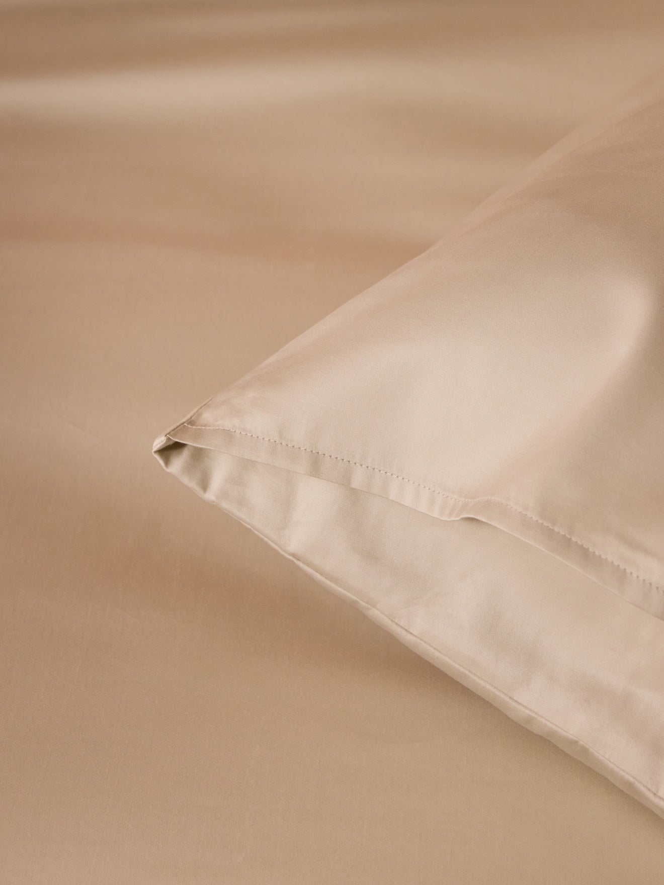 Kopfkissenbezug aus Baumwoll-Satin „Léonore“