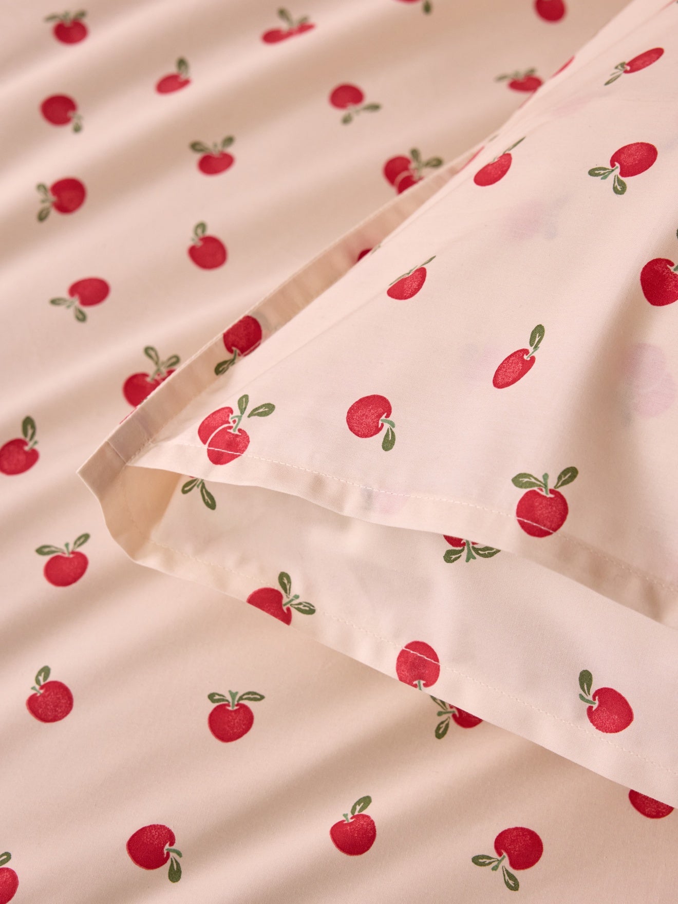 Kopfkissenbezug aus Baumwoll-Perkal Lady Apple