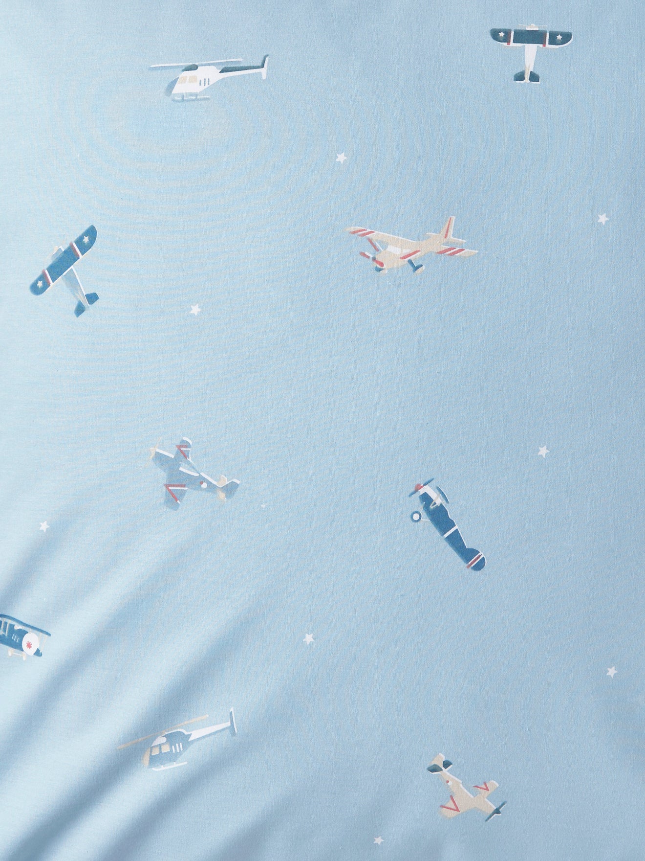 Bettbezug aus Baumwolle « Pilot »