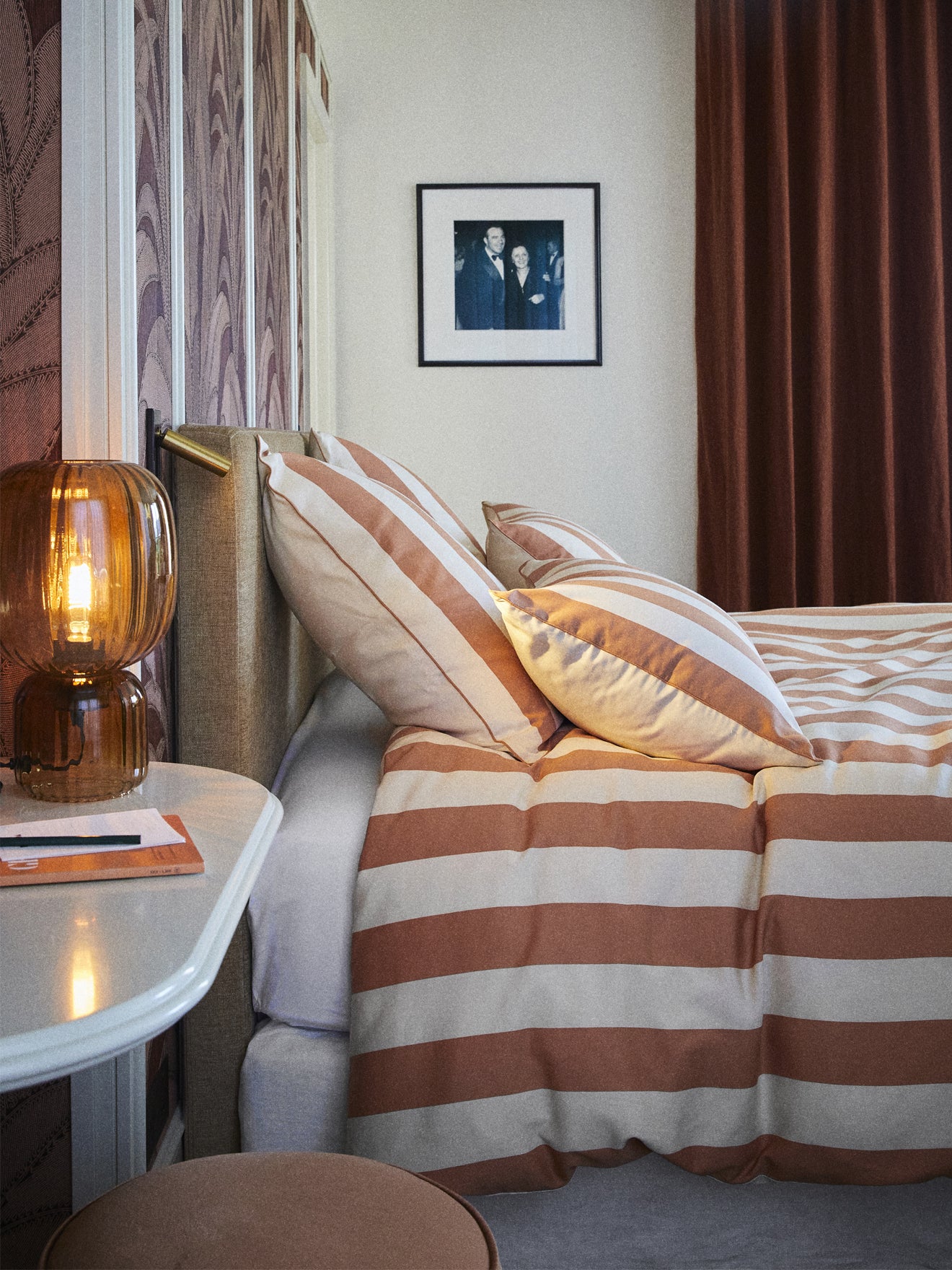 Satin-Bettbezug "Anouk"