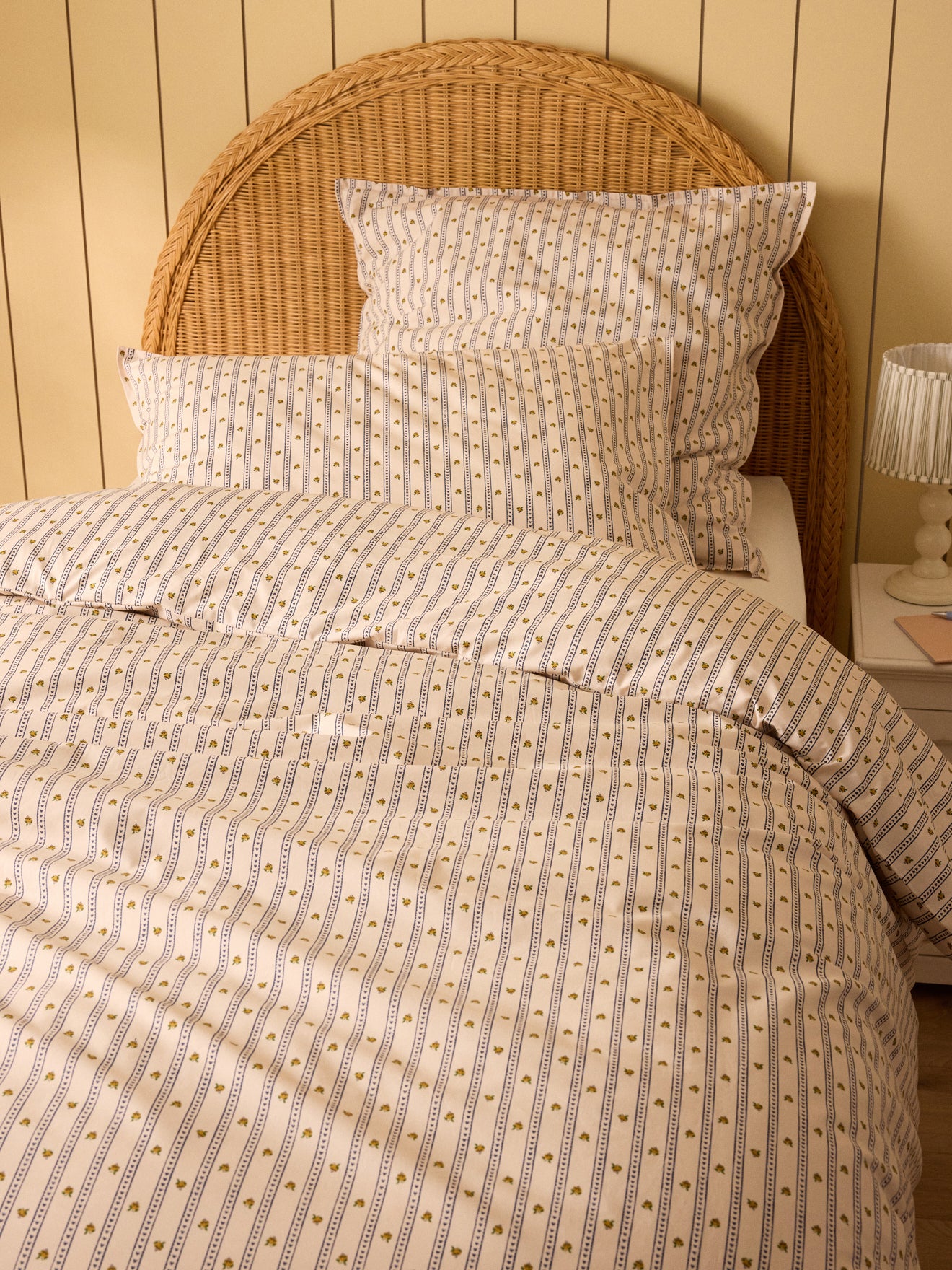 Steppdecke aus Baumwollperkal "Avril"