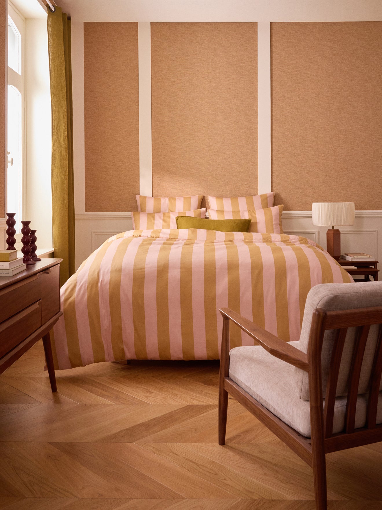 Bettbezug aus Baumwoll-Satin « Maxine »