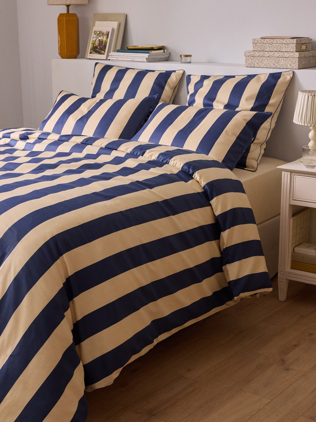 Bettbezug aus Baumwoll-Satin « Maxine »