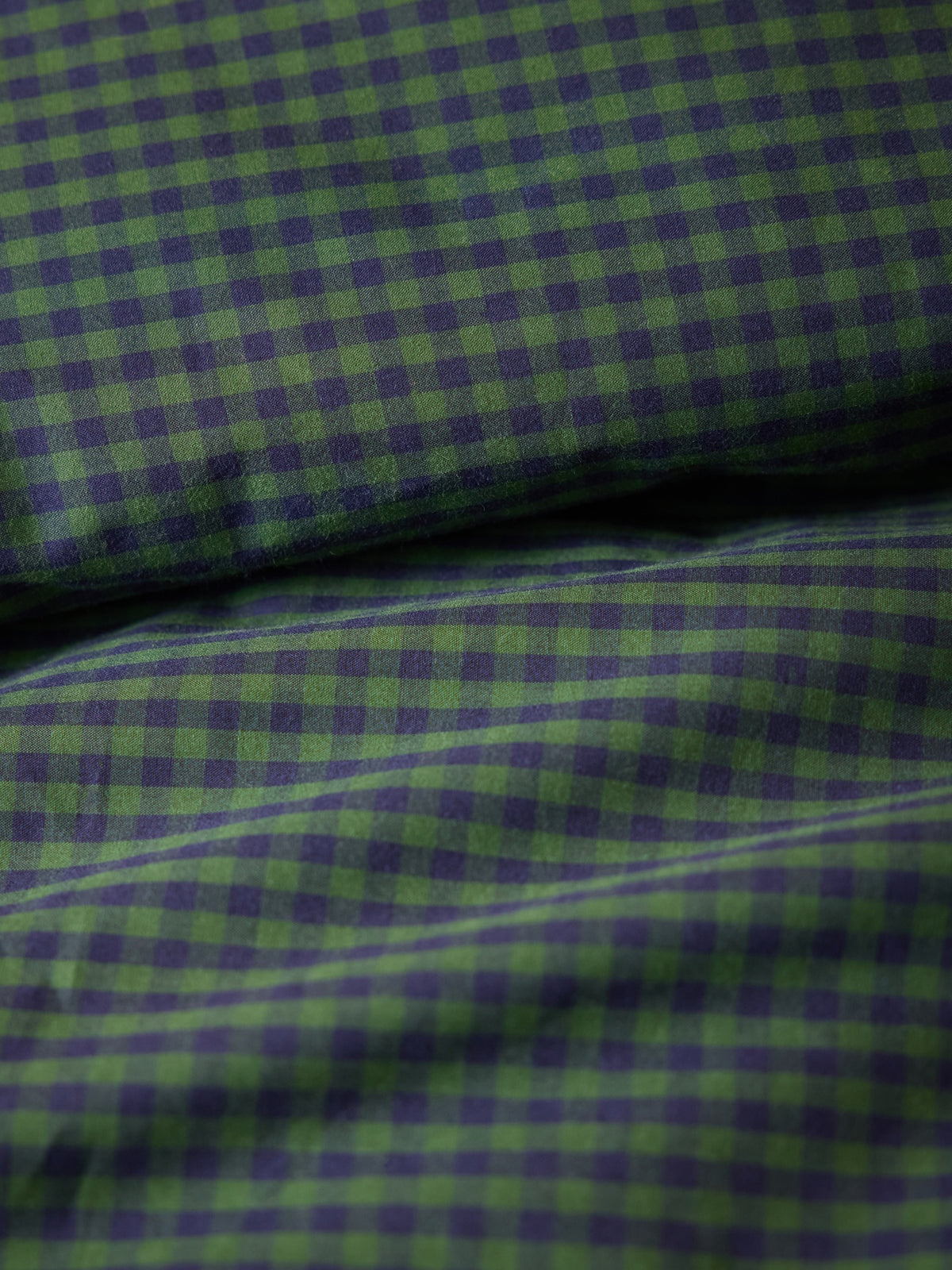 Bettbezug aus Baumwoll-Perkal „Vichy“