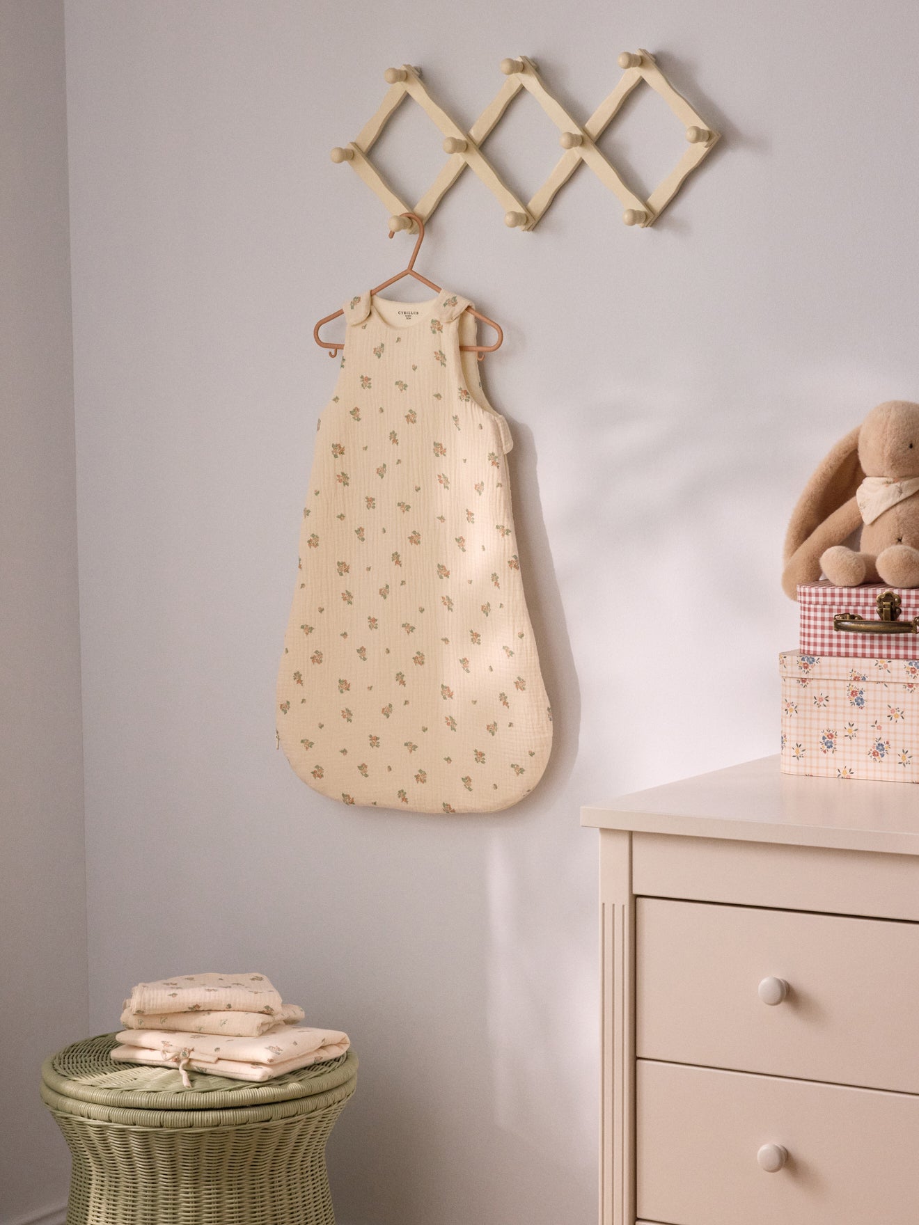 Strampelsack aus Bio-Baumwoll-Gaze « Ava » - TOG 2