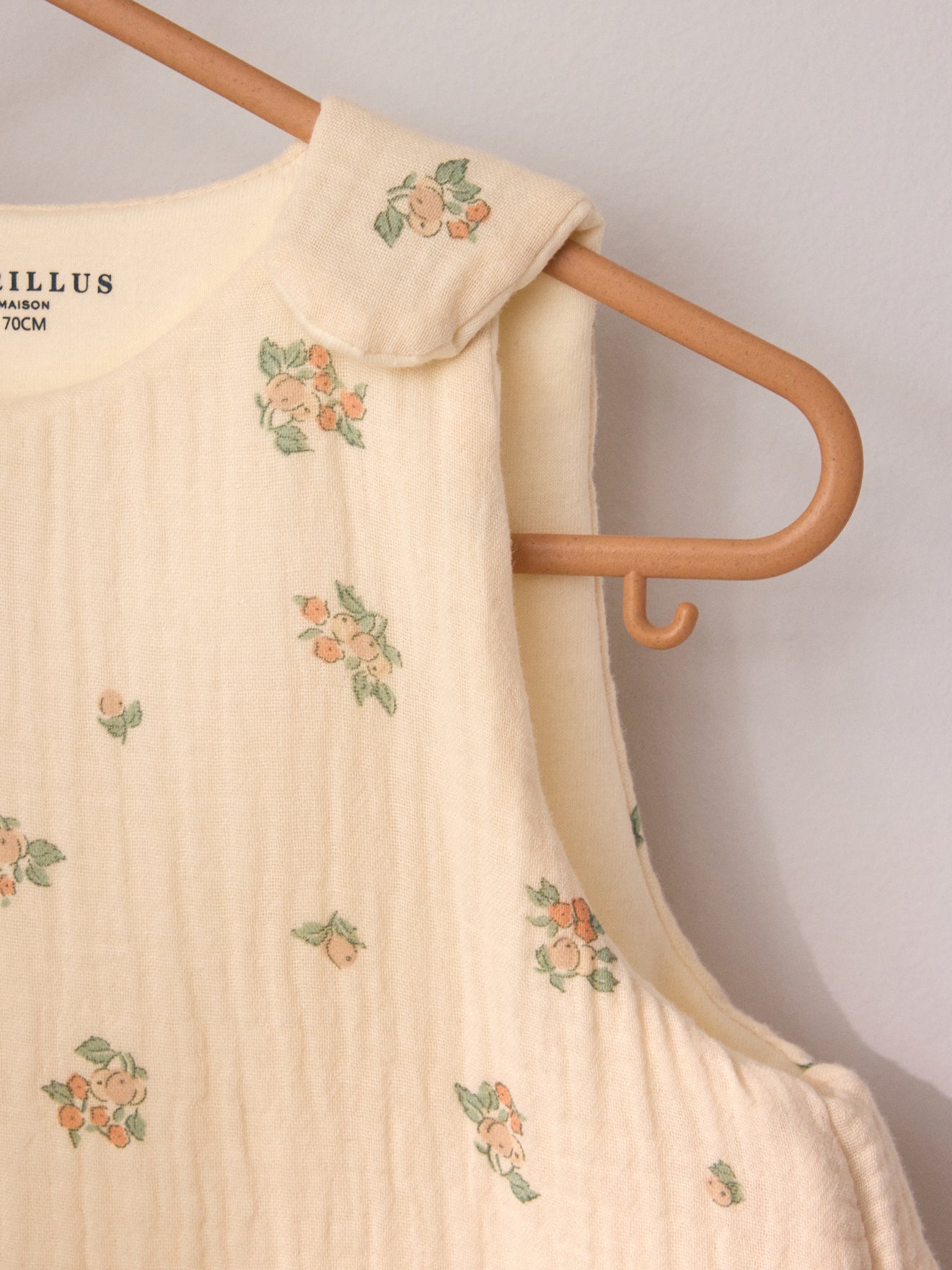 Strampelsack aus Bio-Baumwoll-Gaze « Ava » - TOG 2