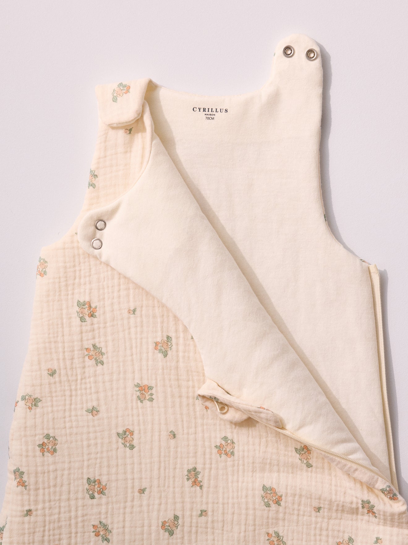 Strampelsack aus Bio-Baumwoll-Gaze « Ava » - TOG 2