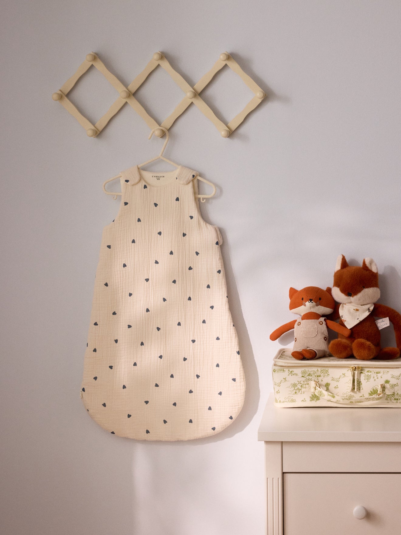 Strampelsack aus Bio-Baumwoll-Gaze « Ava » - TOG 2