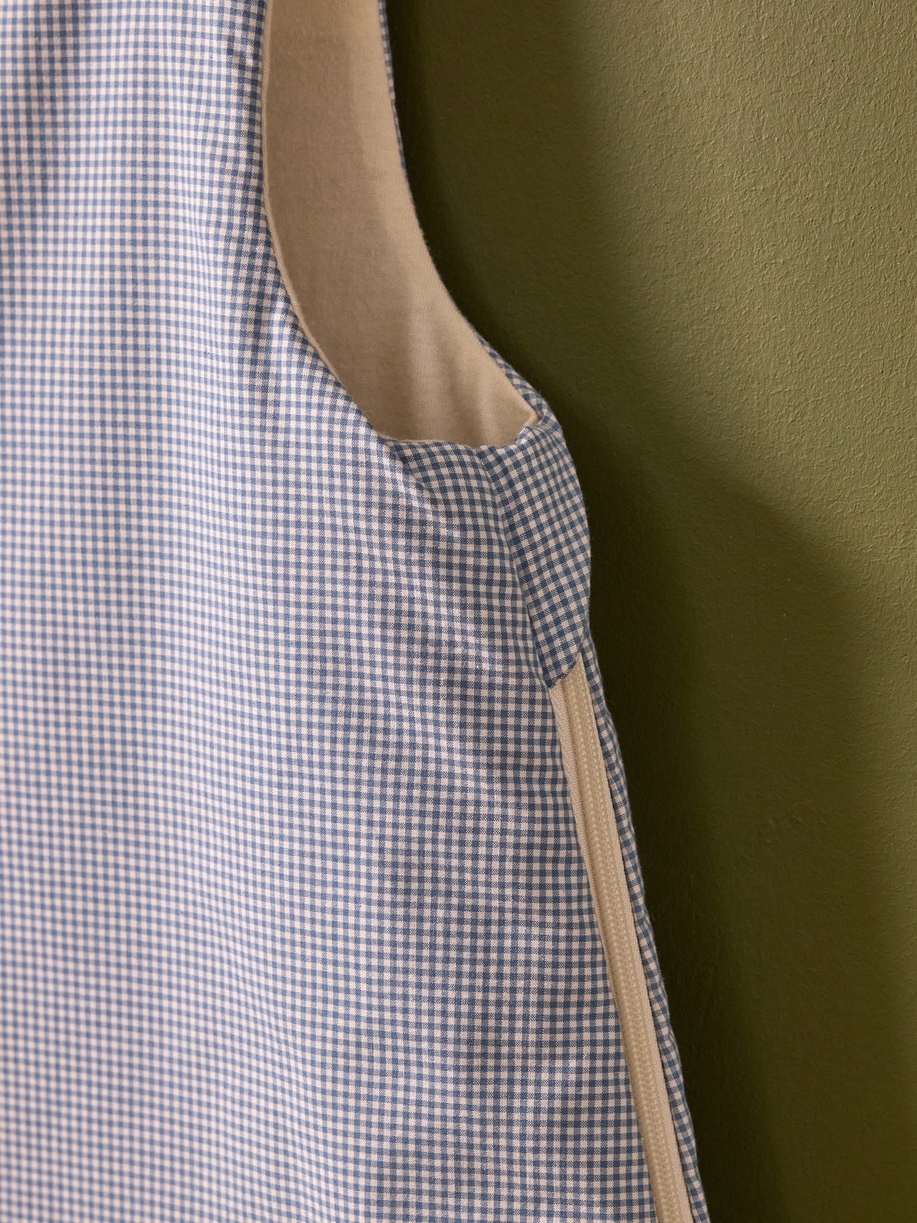 Vichy-Strampelsack aus Baumwollperkal – TOG 3