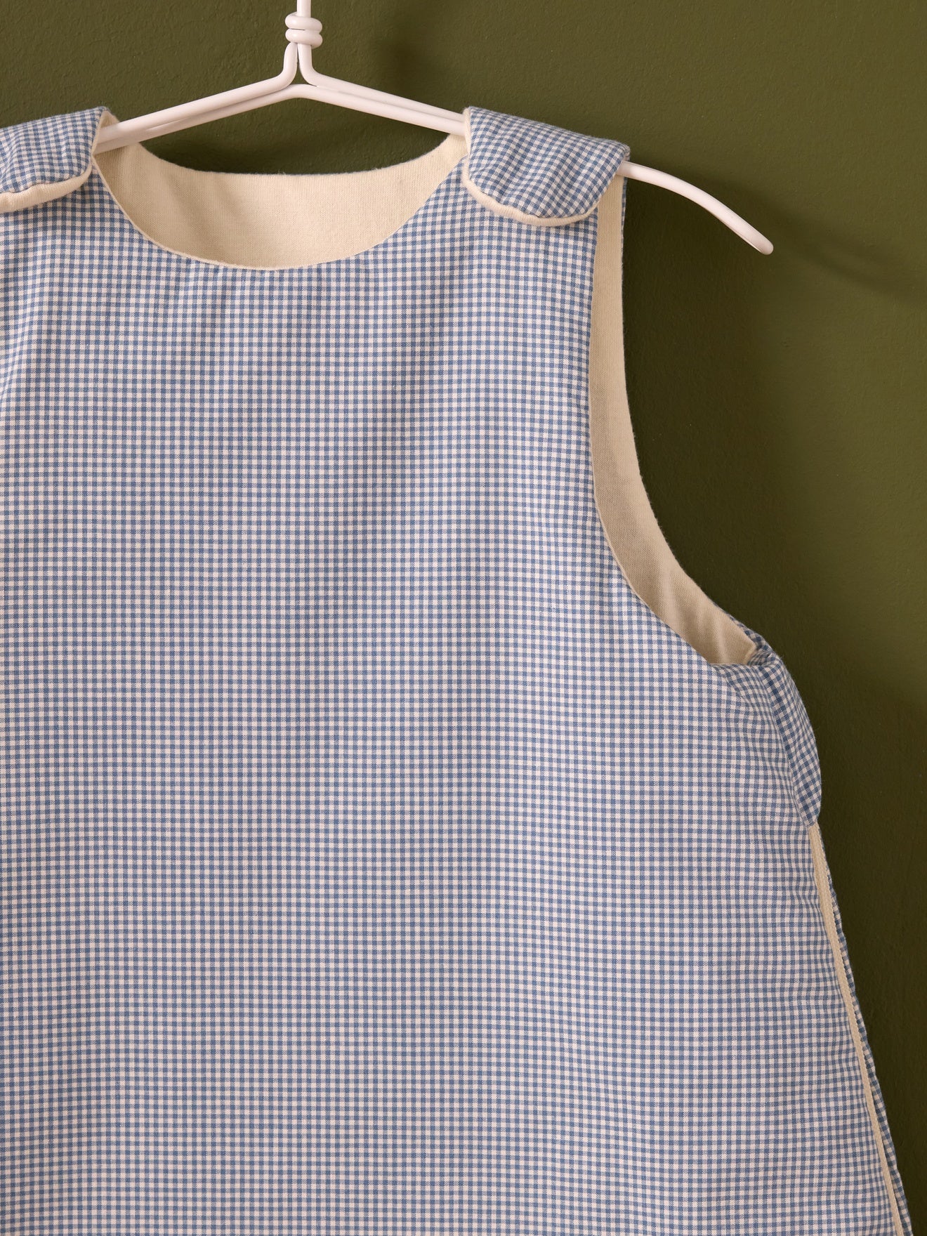 Vichy-Strampelsack aus Baumwollperkal – TOG 3